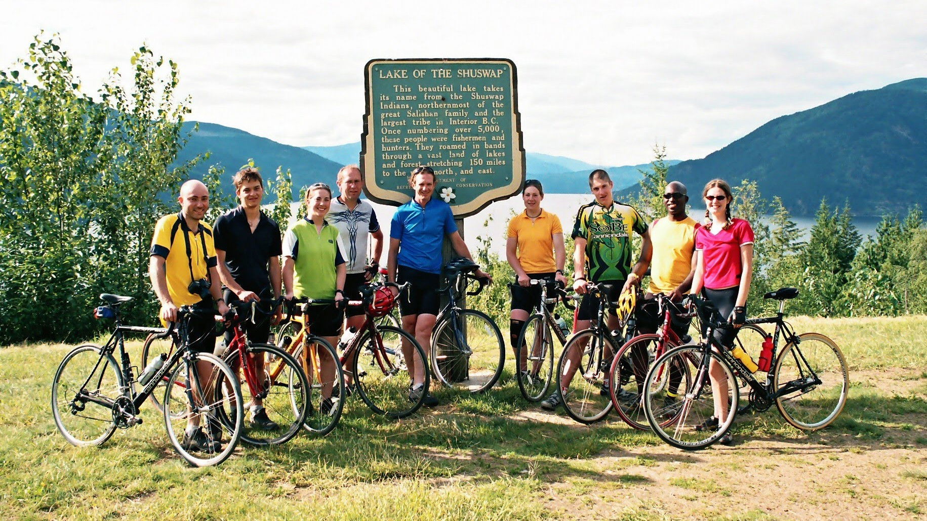 Backdrop for Strength and Honour: Cycling Canada Coast to Coast