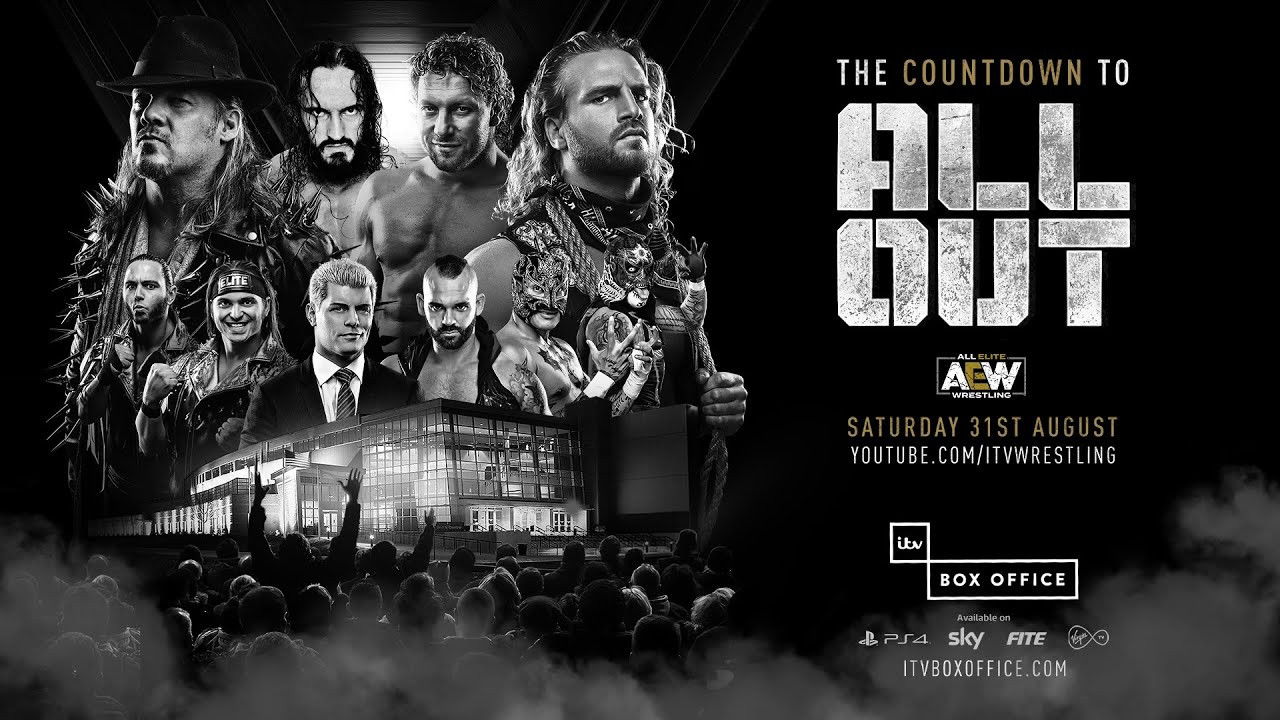 Backdrop for All Elite Wrestling: The Countdown To All Out