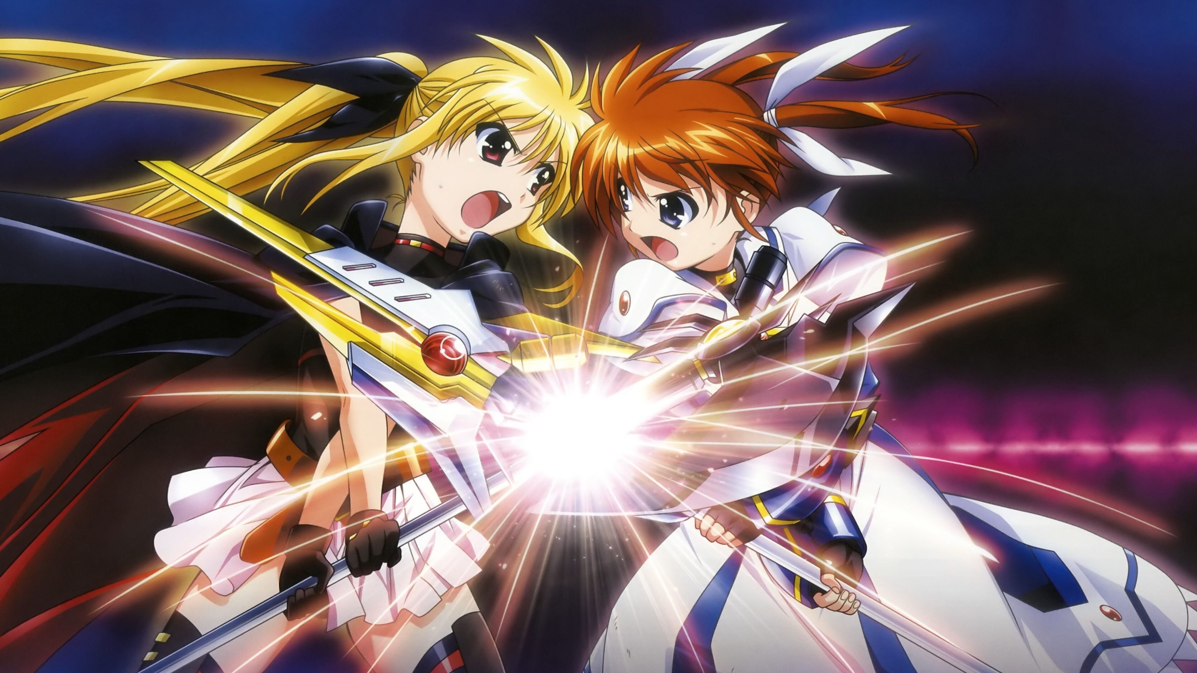 Backdrop for Magical Girl Lyrical Nanoha: The Movie 1st