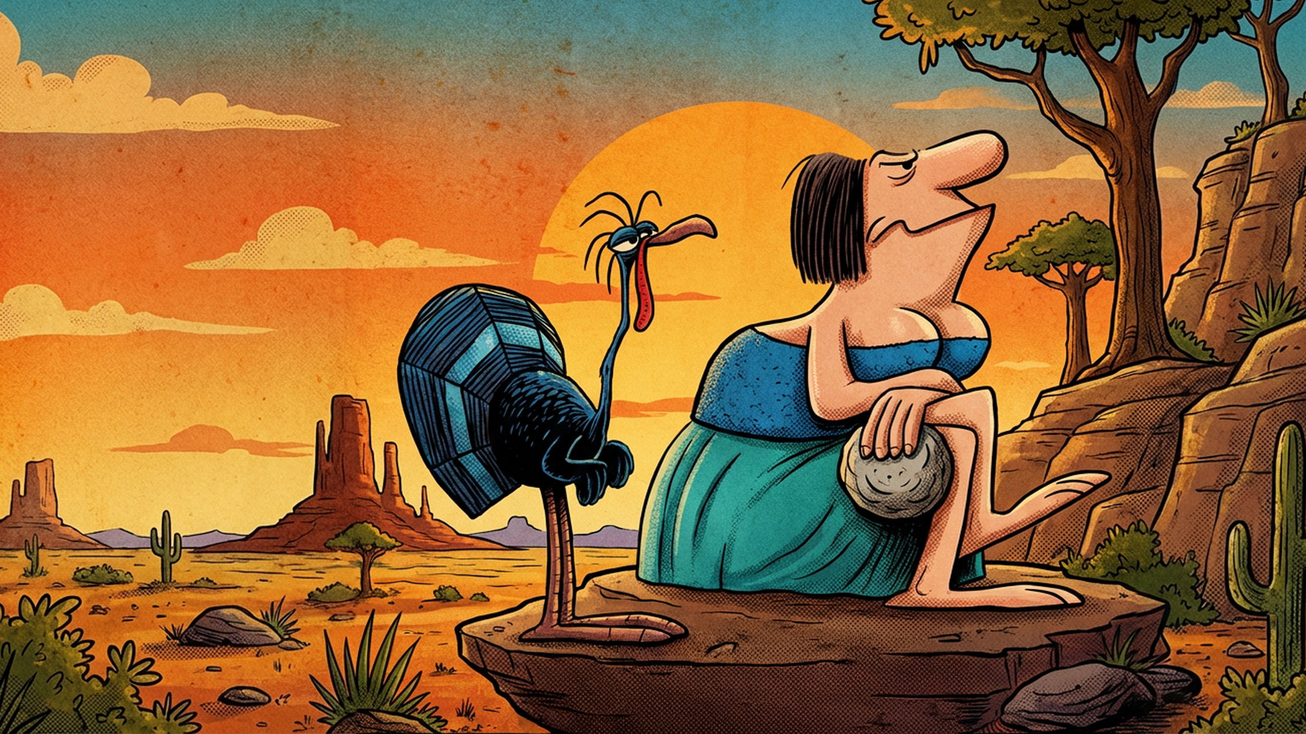 Backdrop for B.C.: The First Thanksgiving