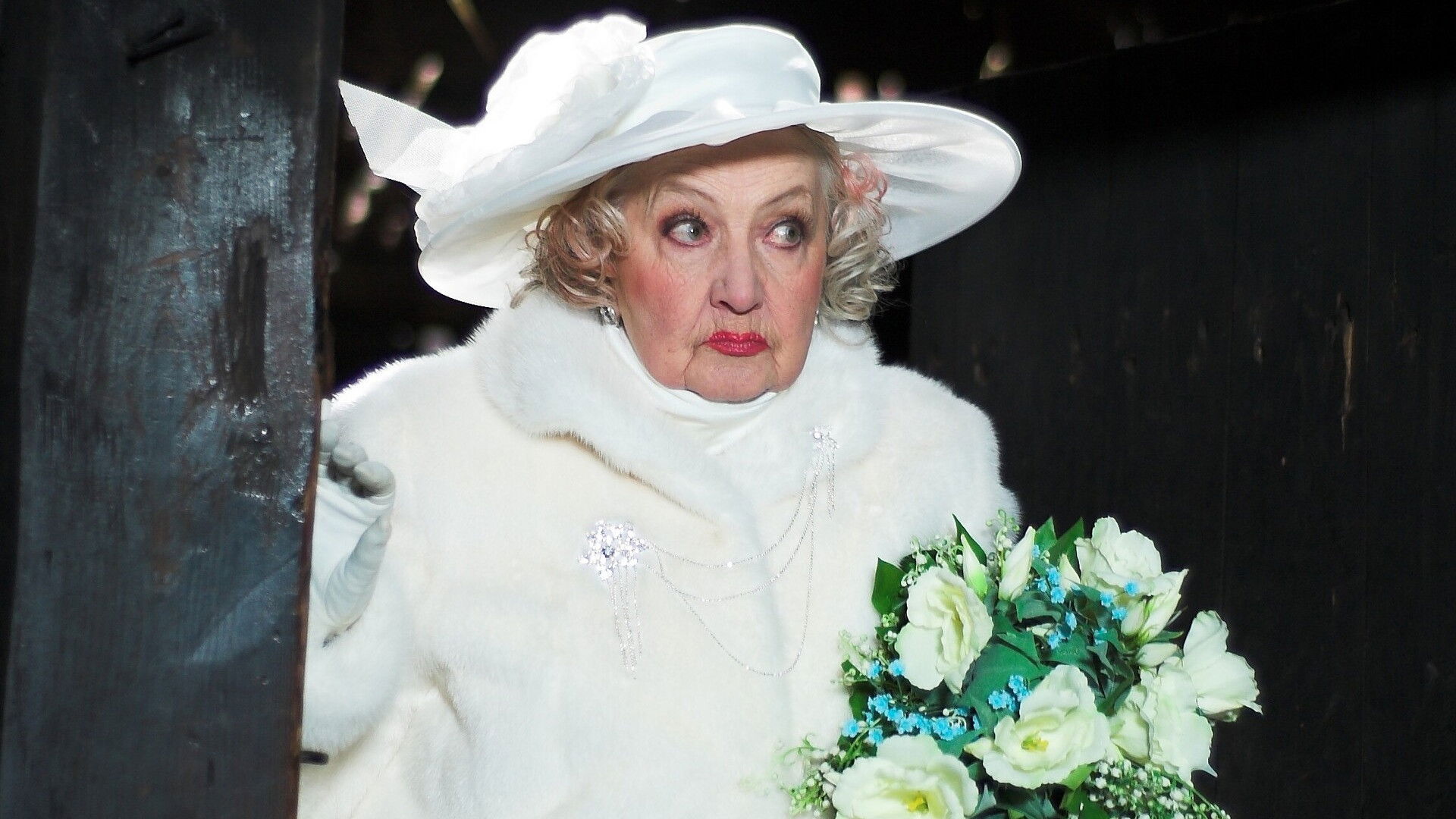 Backdrop for Visit of an Old Lady