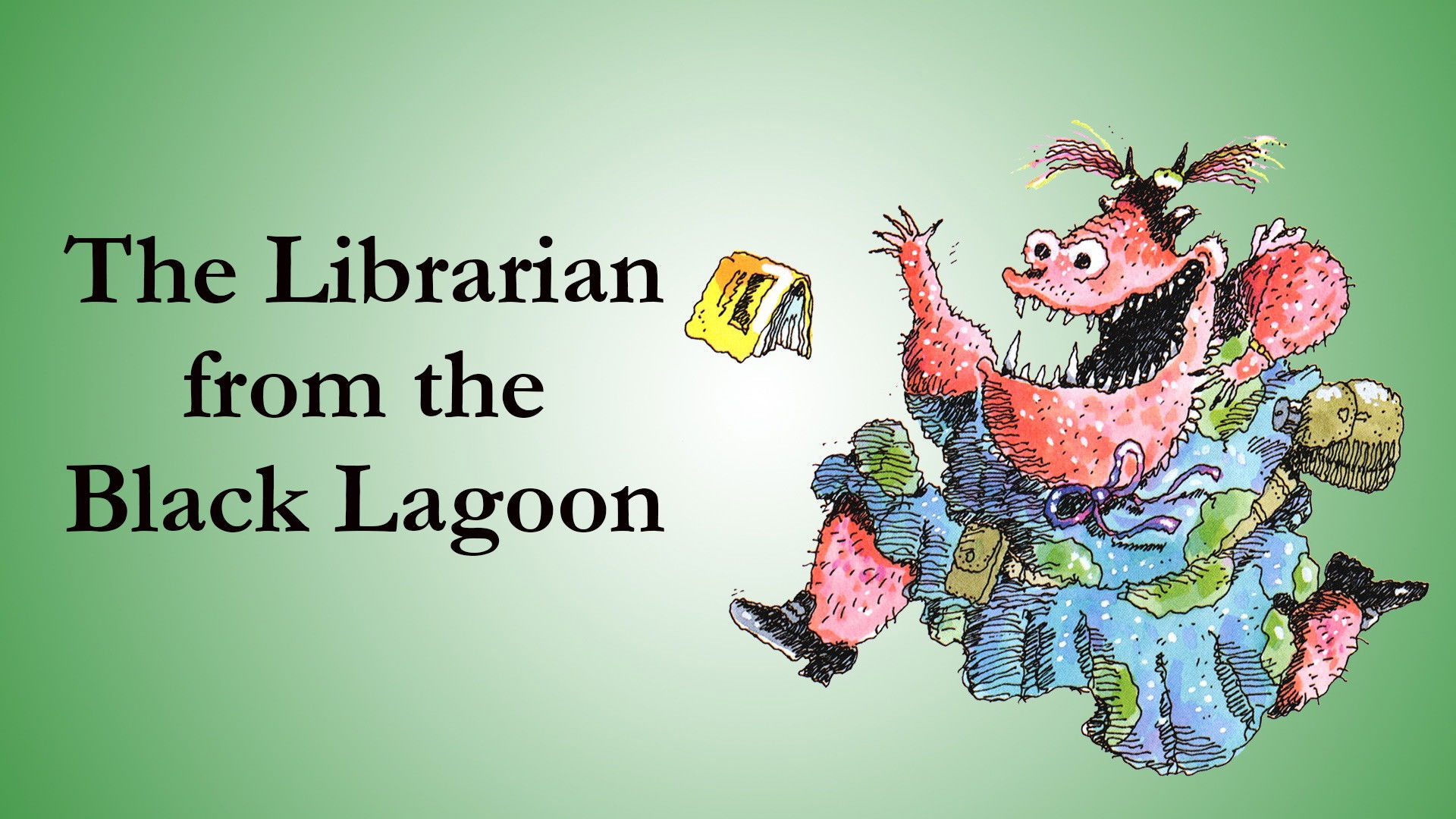 Backdrop for The Librarian from the Black Lagoon