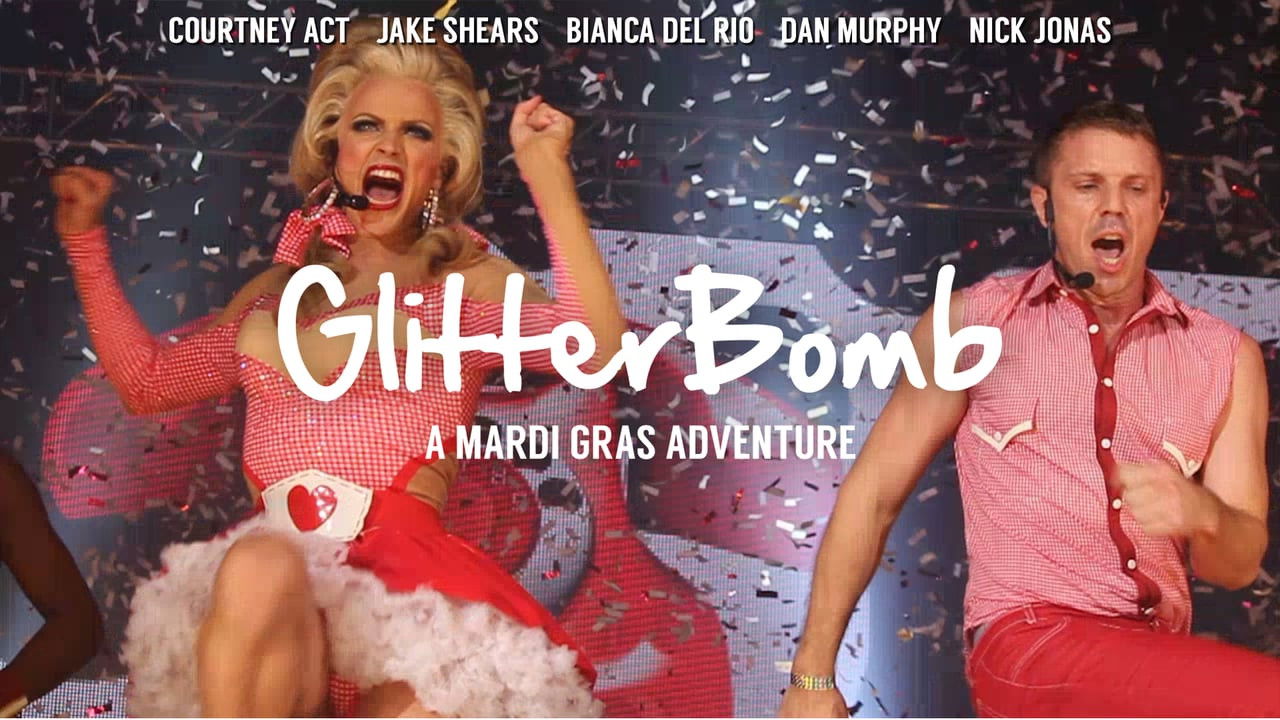 Backdrop for GlitterBomb