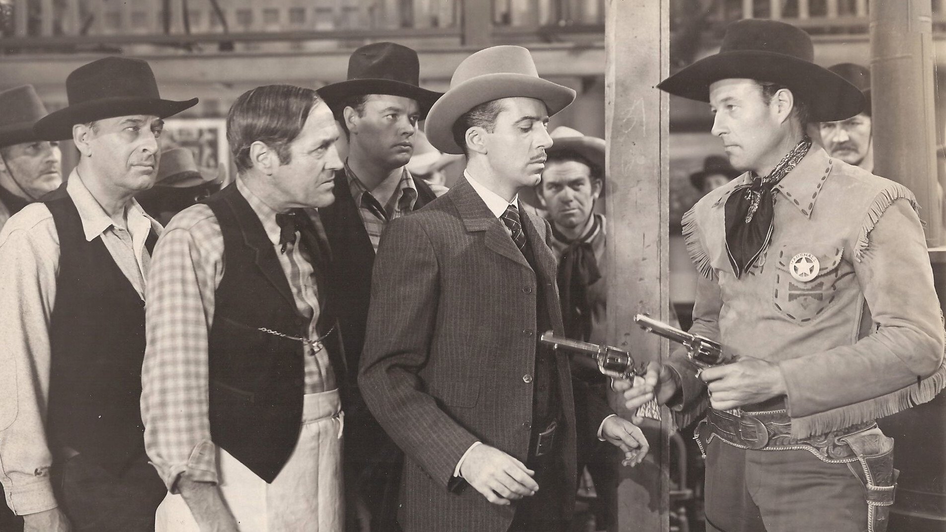 Backdrop for Roaring Frontiers