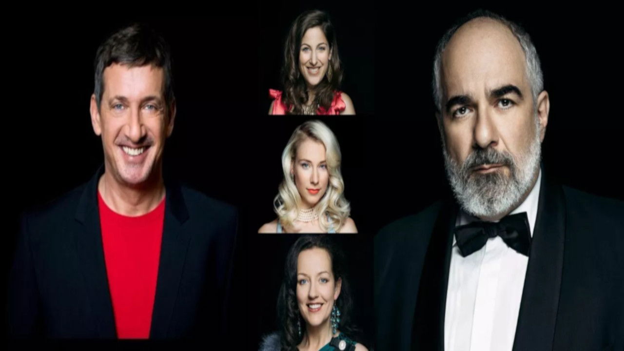 Backdrop for Schlageranfall mit Niavarani und Gernot