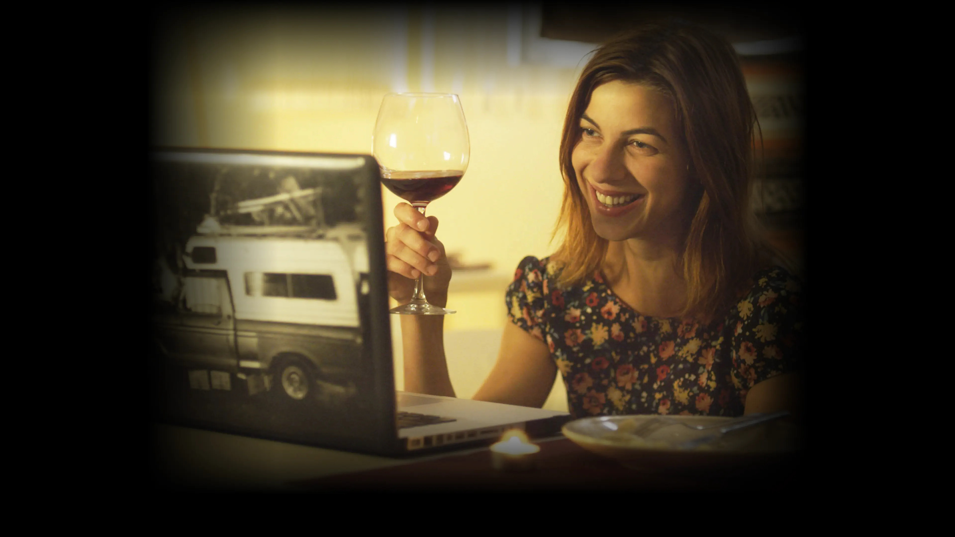 Backdrop for 10,000 Km