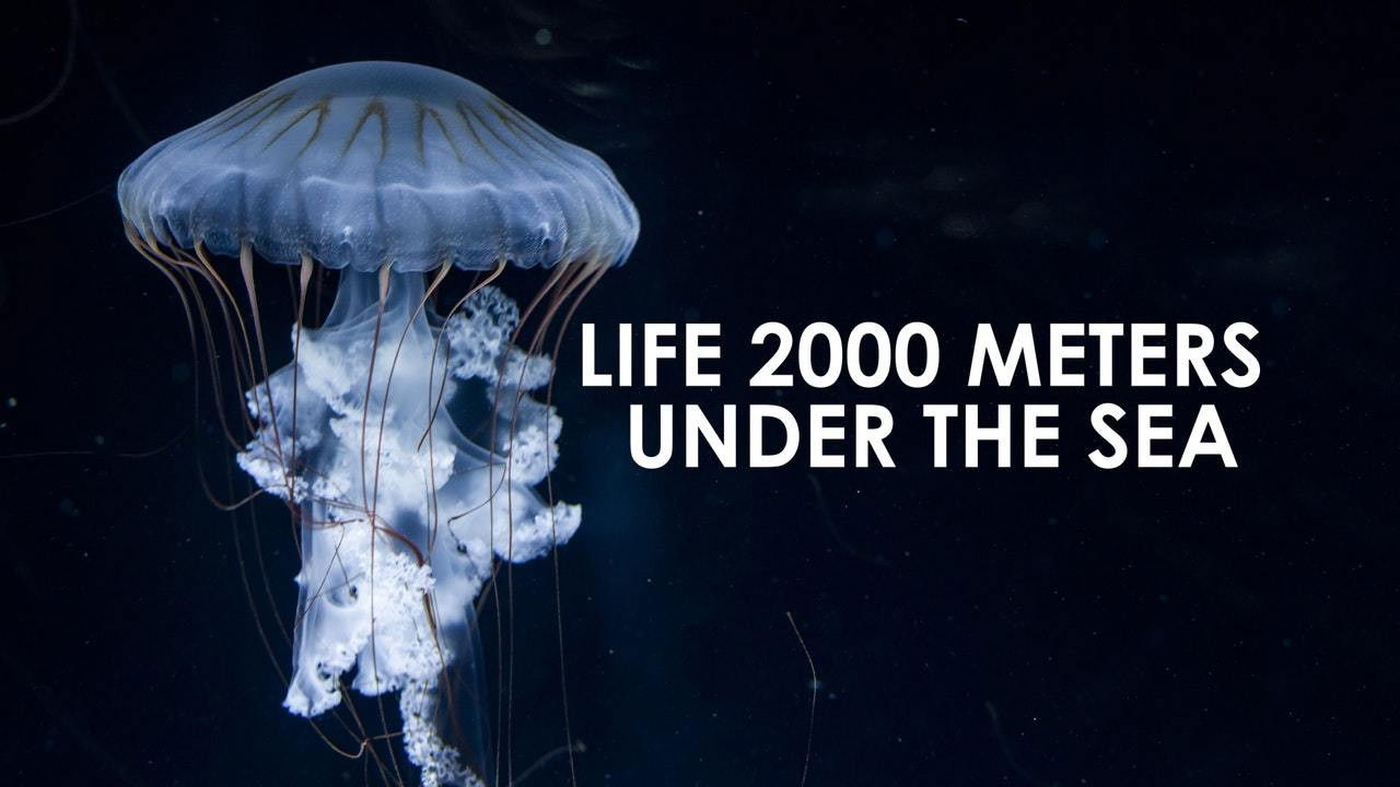 Backdrop for Life 2,000 Meters Under the Sea