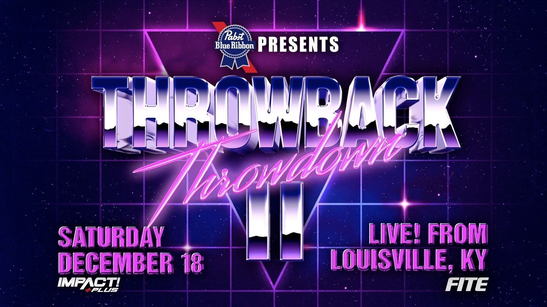 Backdrop for IMPACT Wrestling: Throwback Throwdown II