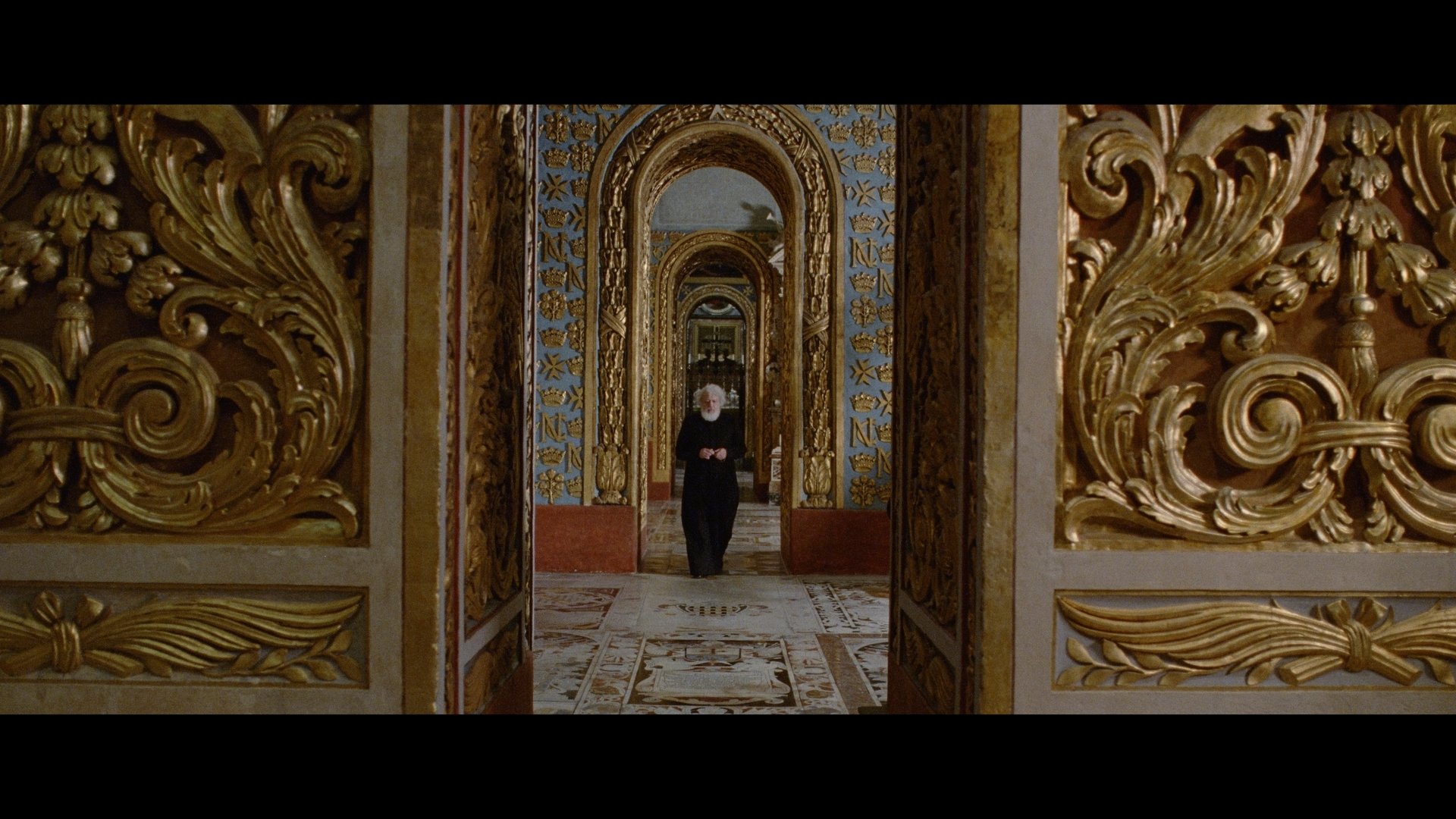 Backdrop for The Theft of the Caravaggio