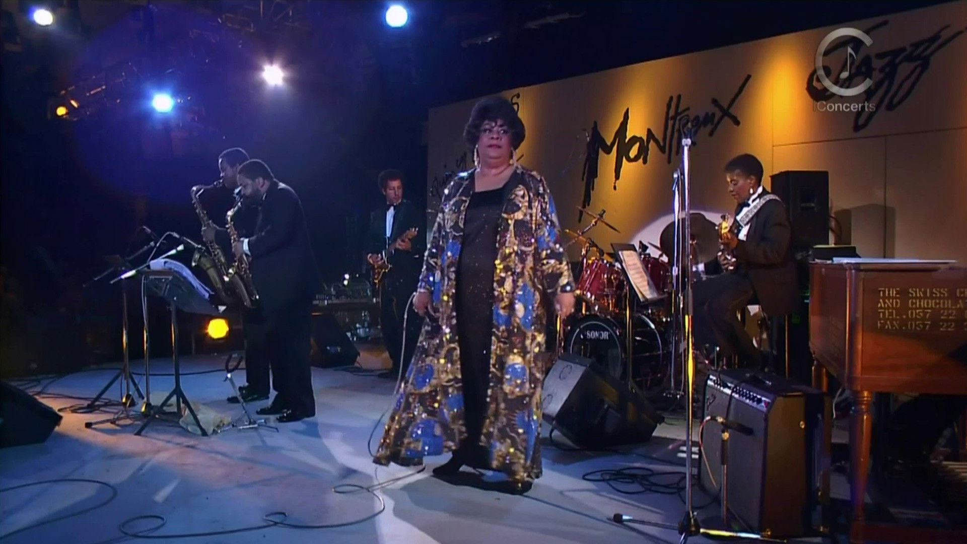 Backdrop for Montreux Jazz Festival 1991