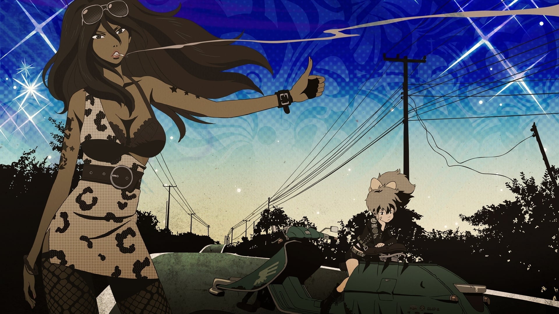 Backdrop for Michiko & Hatchin