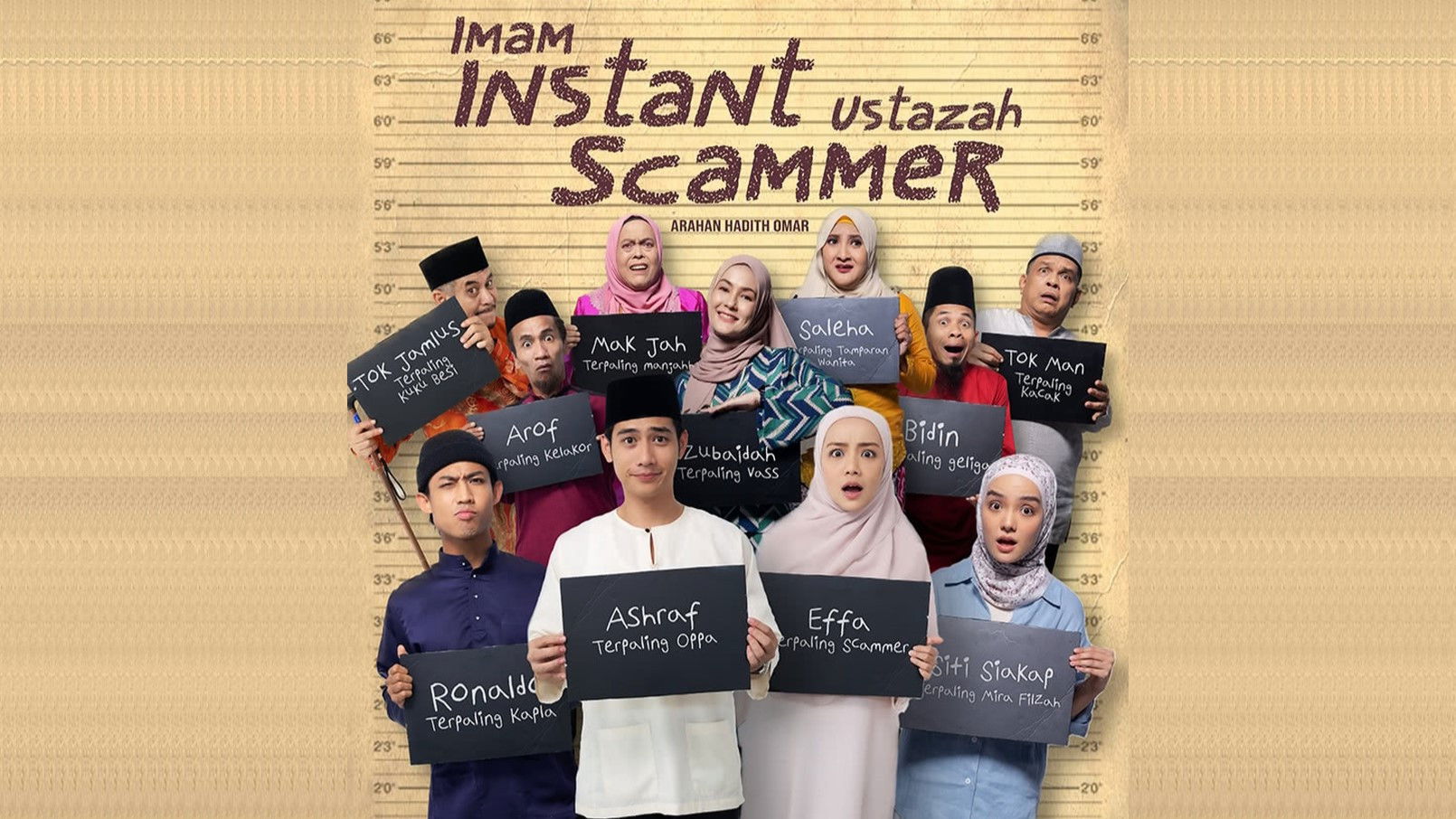 Backdrop for Imam Instant Ustazah Scammer