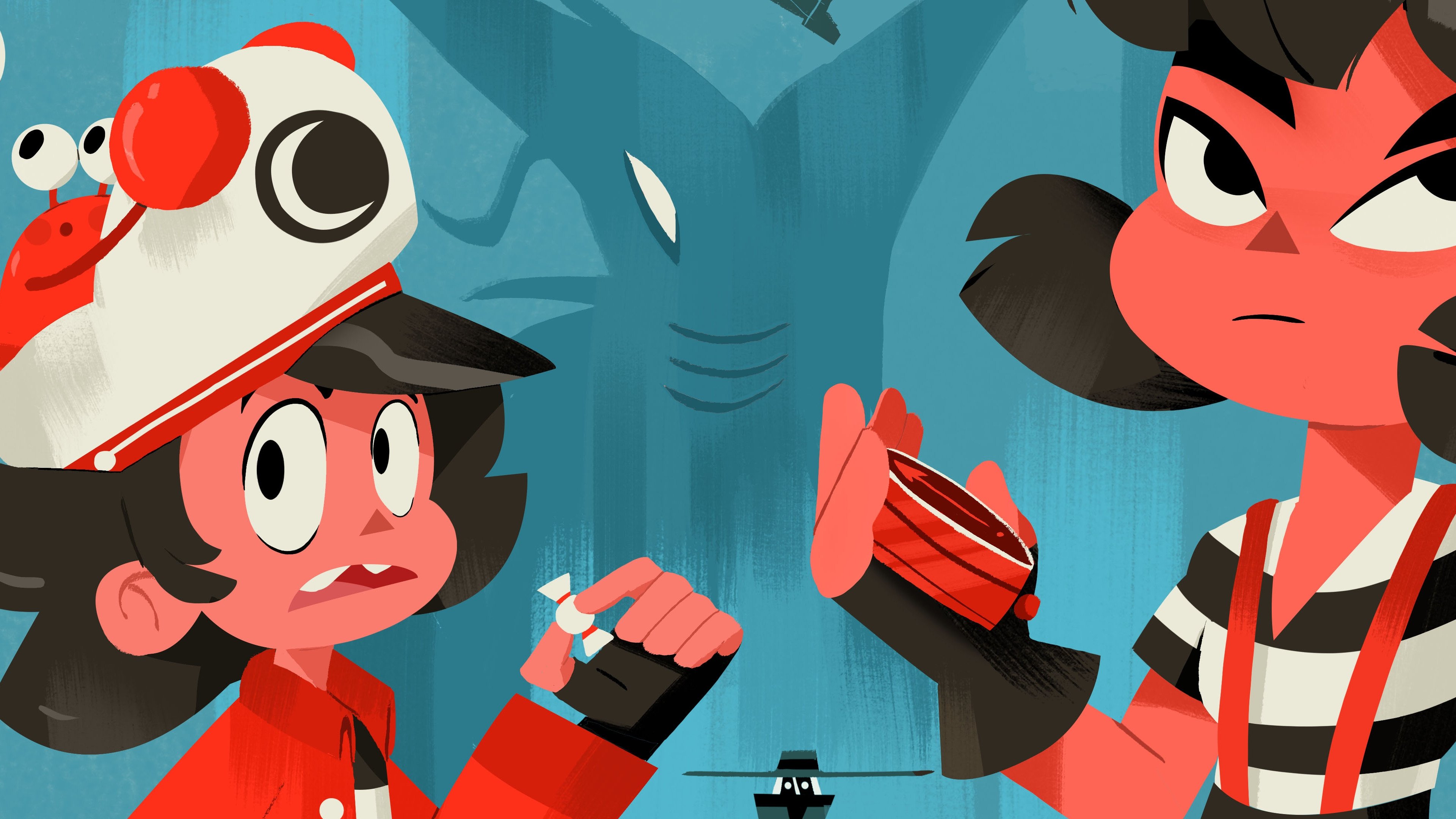 Backdrop for Port by the Sea