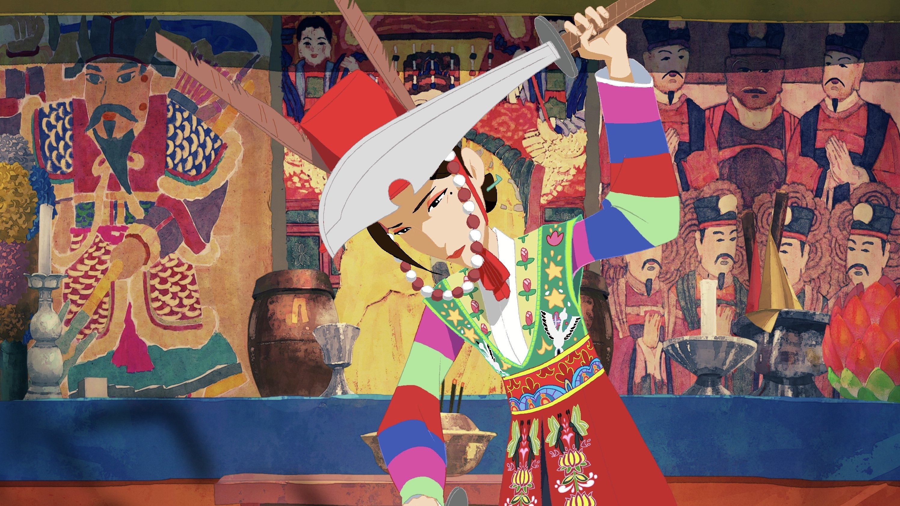 Backdrop for The Shaman Sorceress