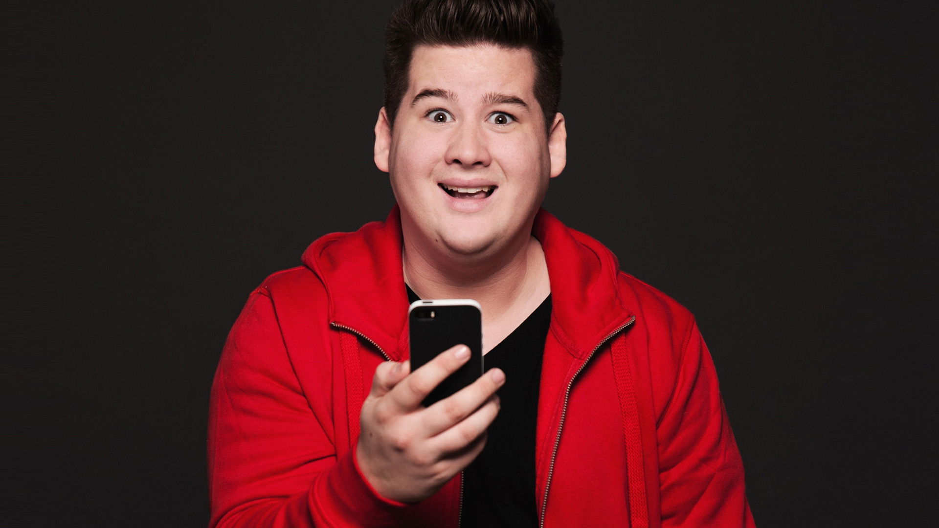 Backdrop for Chris Tall - Selfie von Mutti!