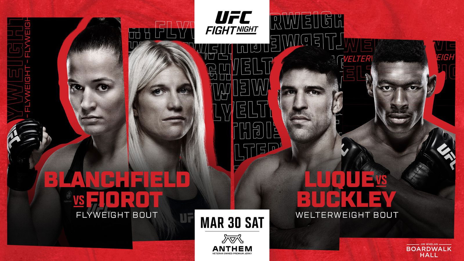 Backdrop for UFC on ESPN 54: Blanchfield vs. Fiorot