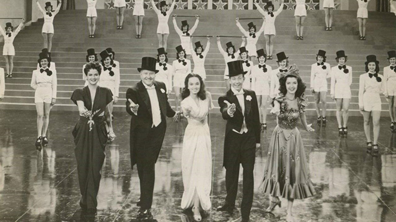 Backdrop for The Merry Monahans