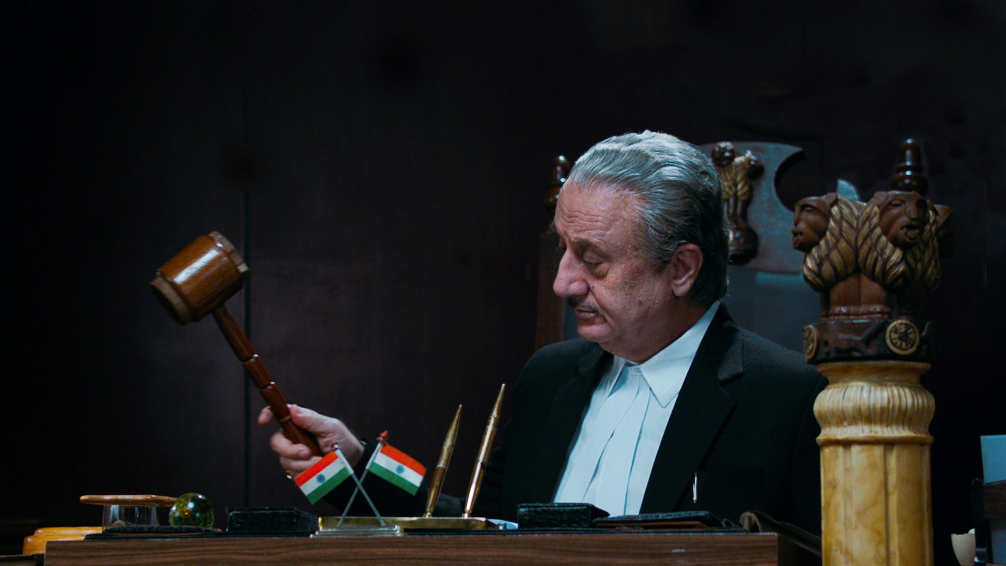 Backdrop for One Day: Justice Delivered