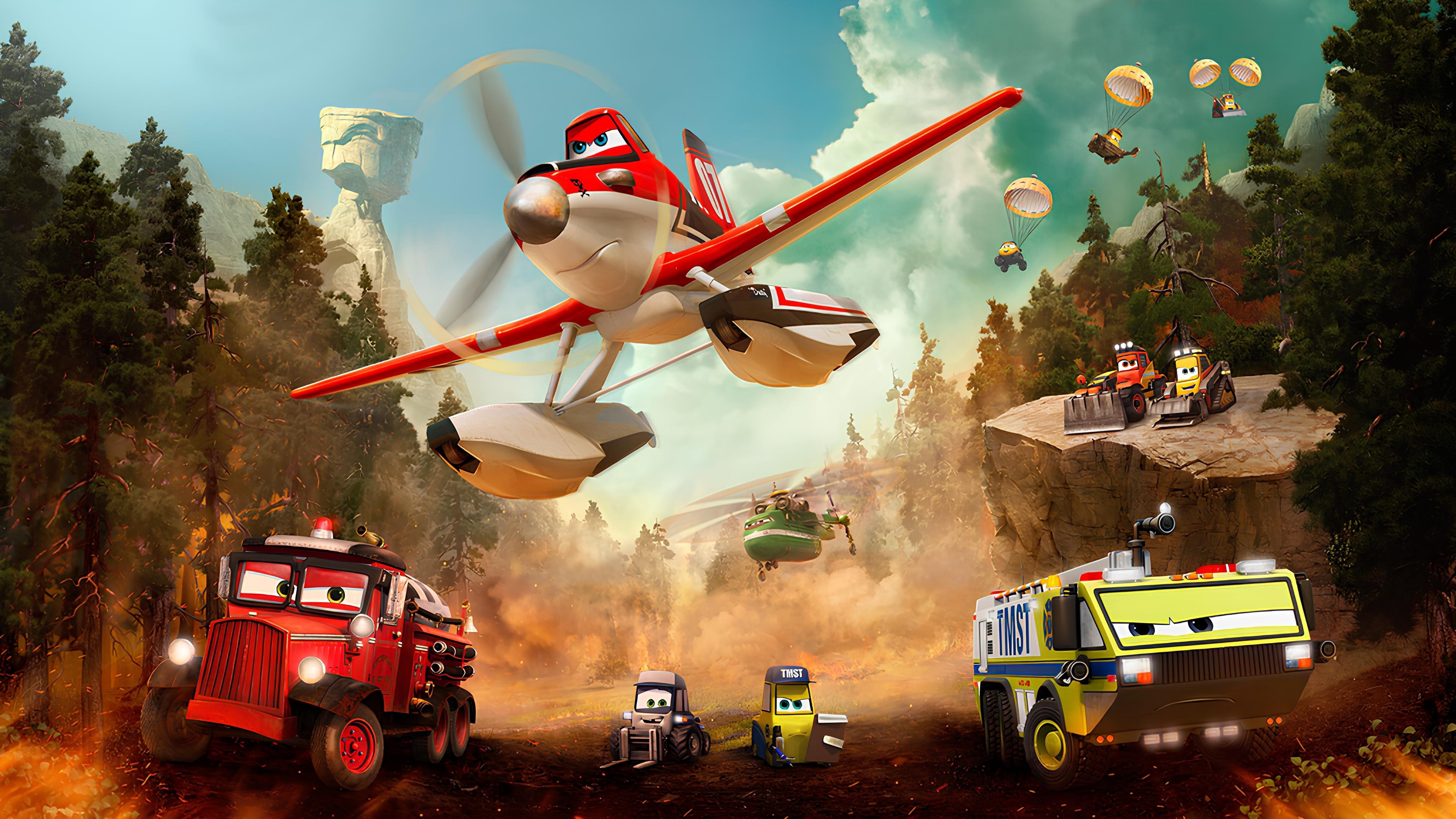 Backdrop for Planes: Fire & Rescue