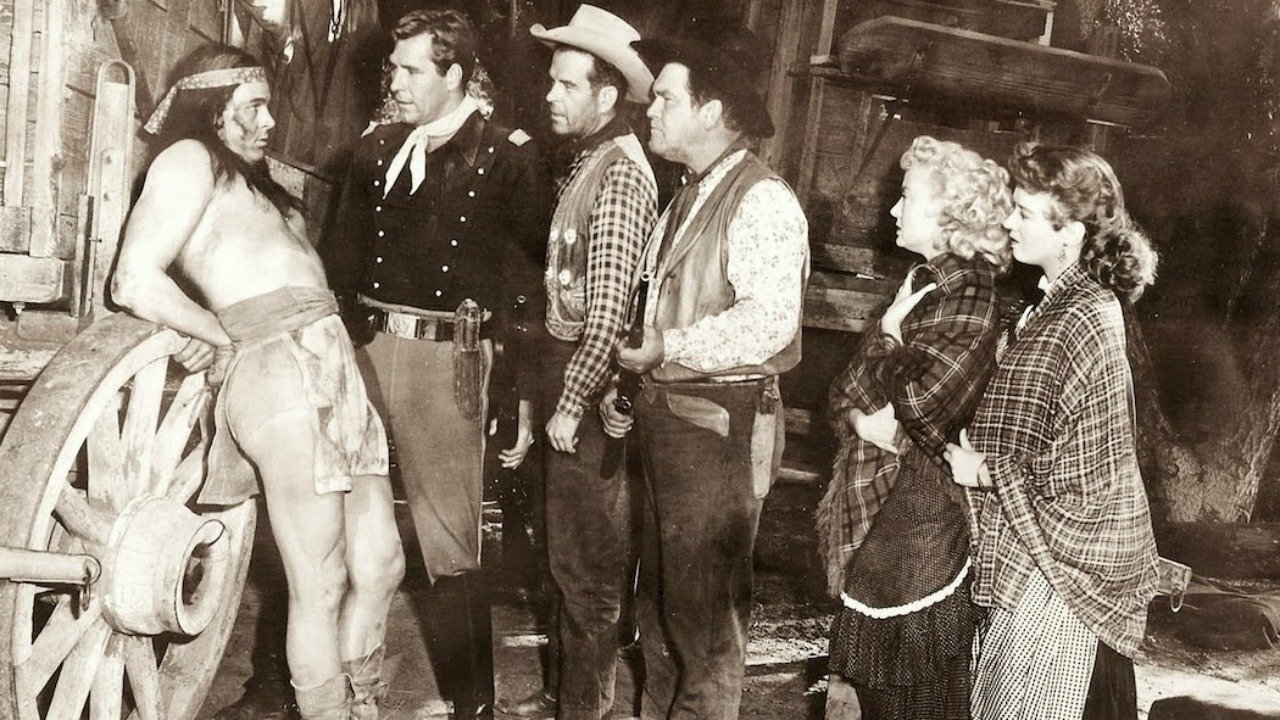 Backdrop for Massacre Canyon