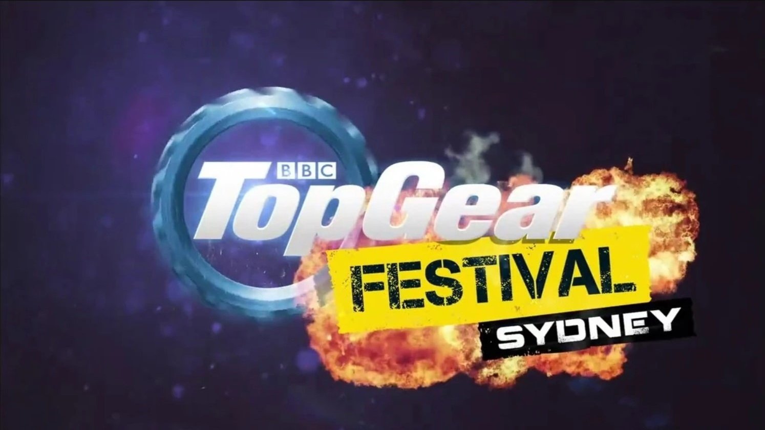 Backdrop for Top Gear Festival: Sydney