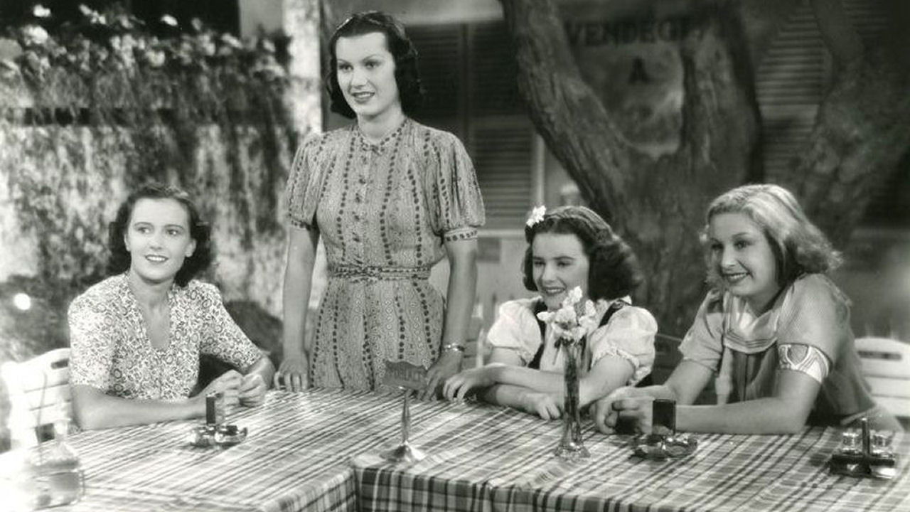 Backdrop for Thirteen Girls Smile at the Sky