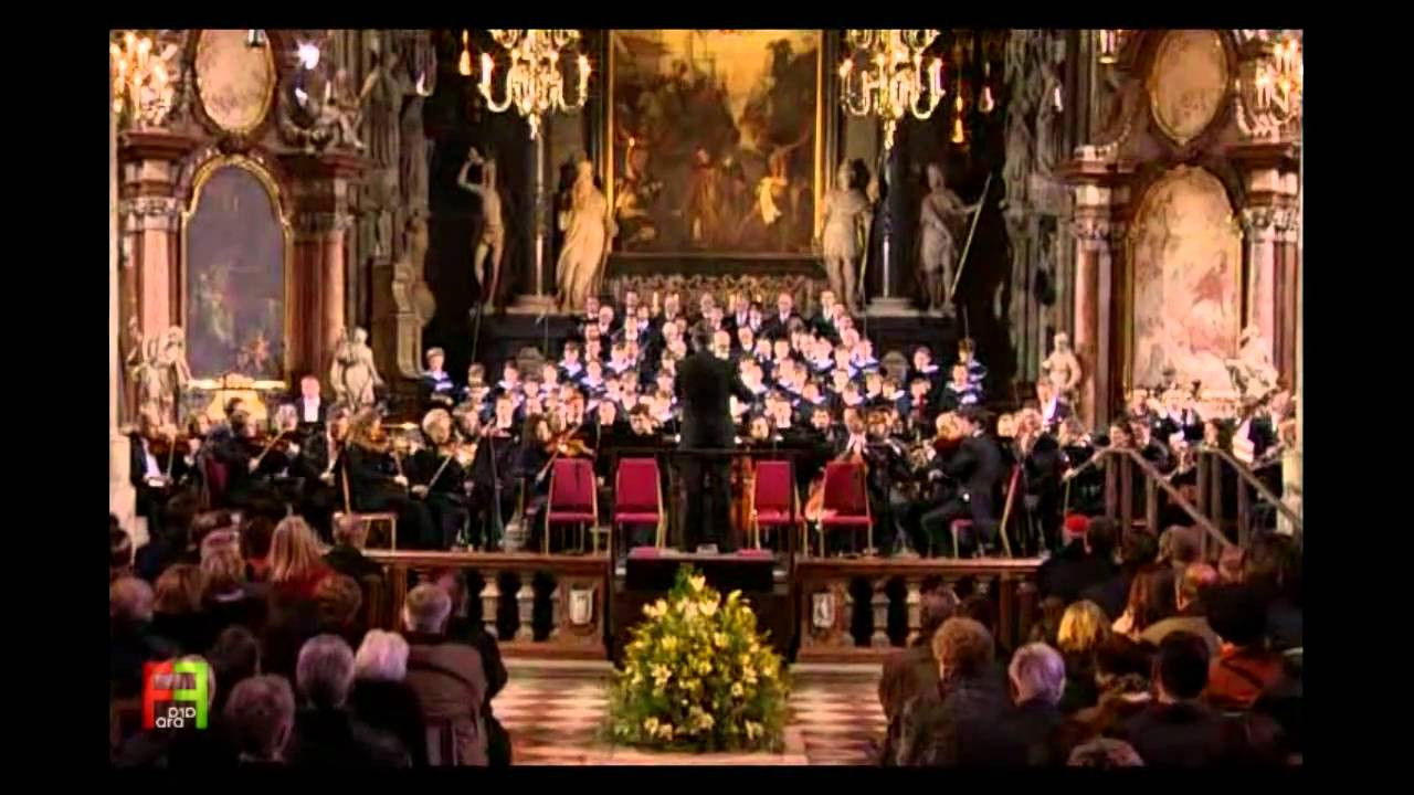 Backdrop for Vienna boys Choir: Choral Works