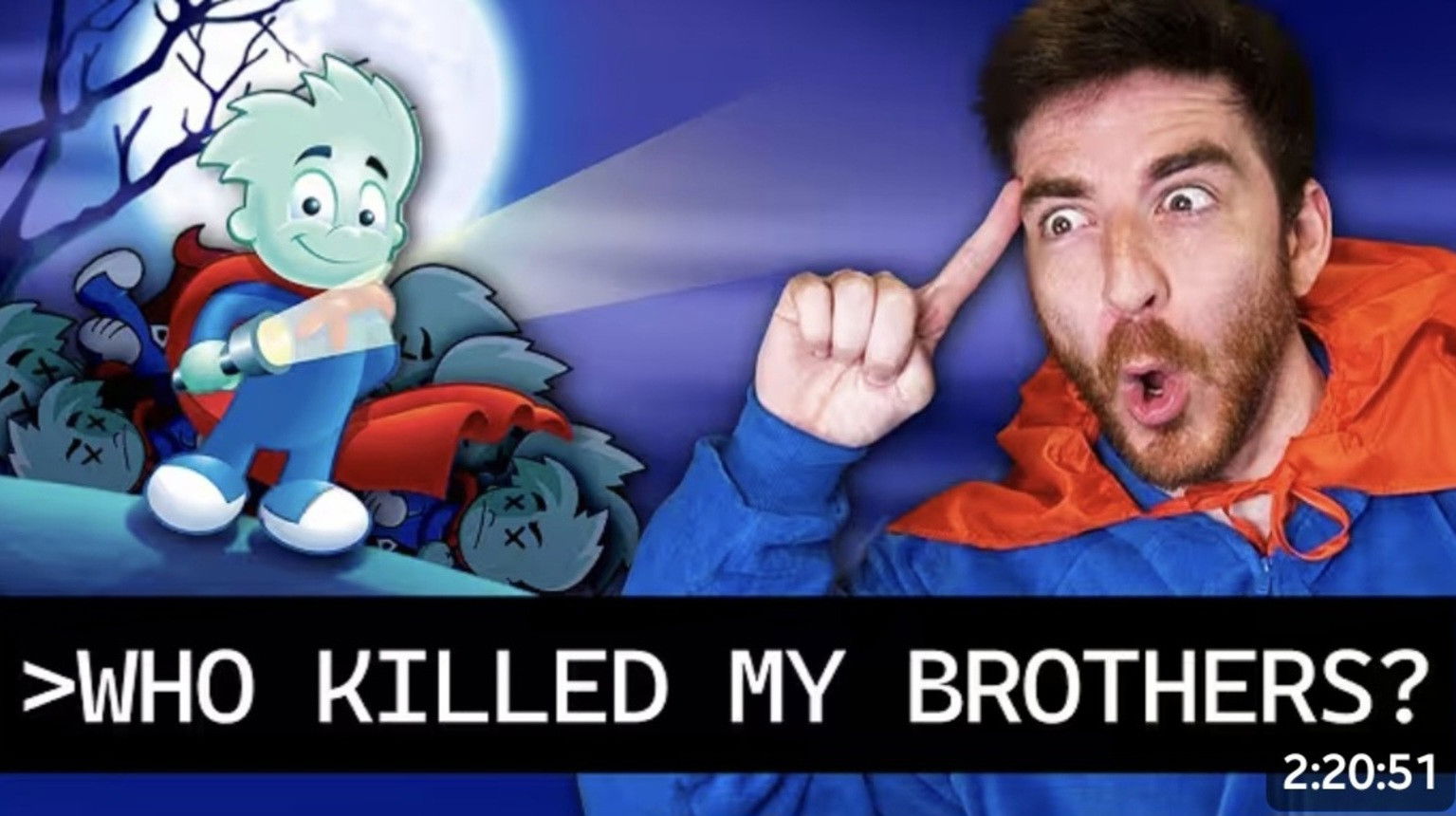 Backdrop for I forced an Ai to play a kids adventure game