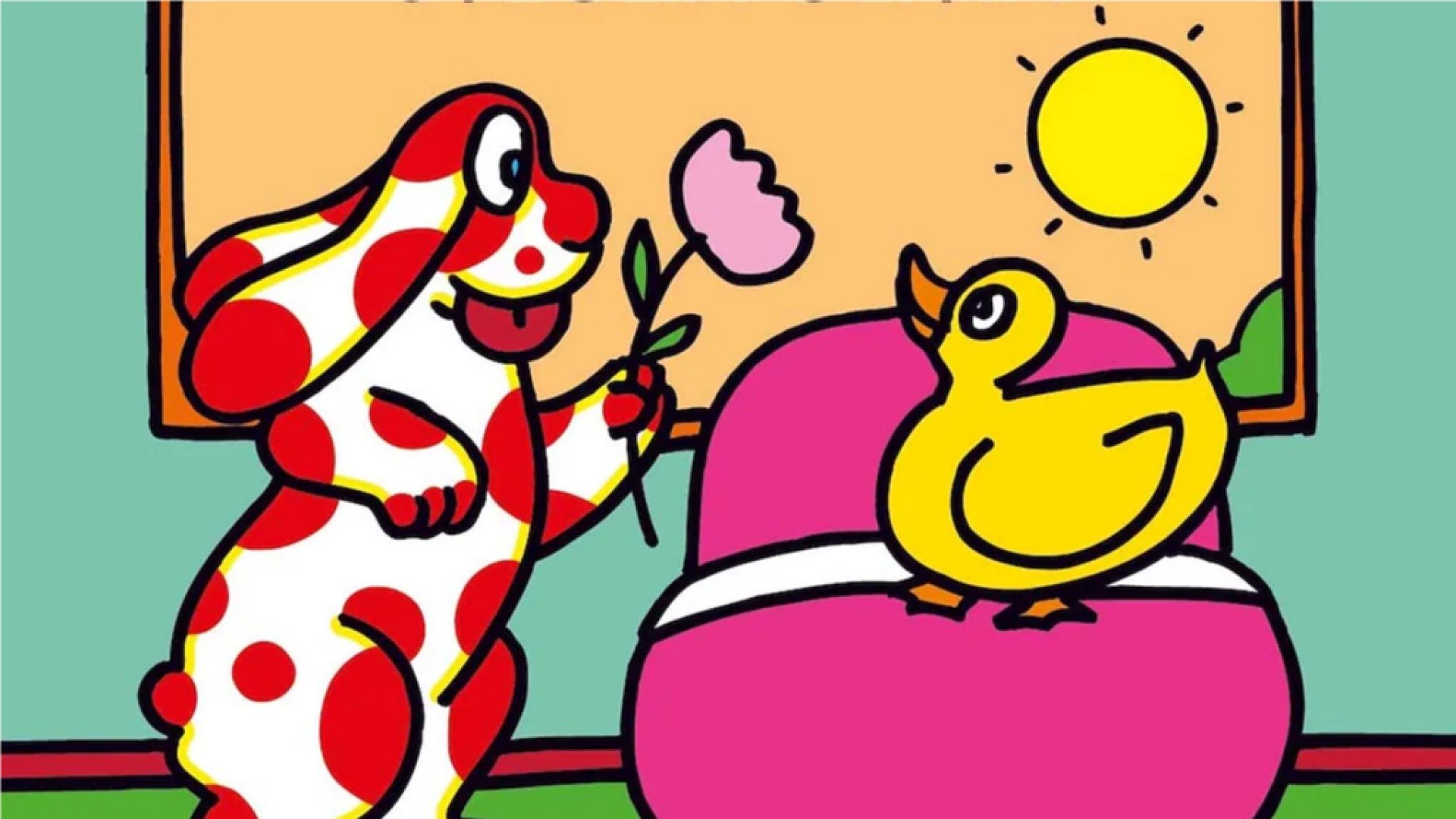 Backdrop for Pimpa e Olivia Paperina