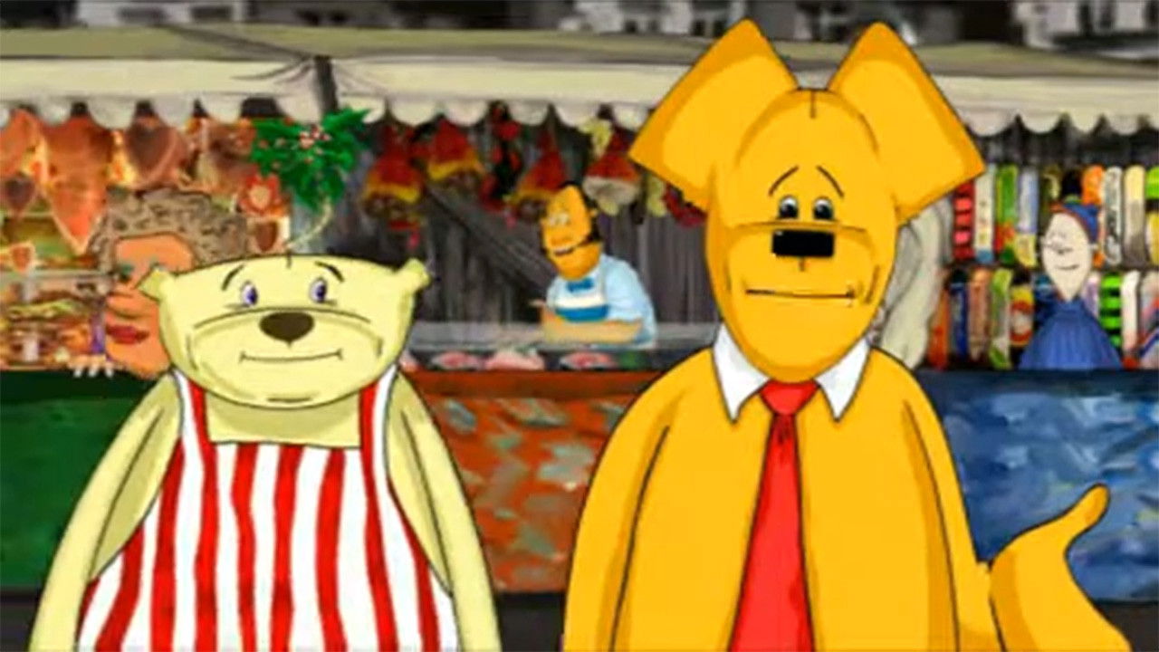 Backdrop for Max Bear & The Lucky Charm