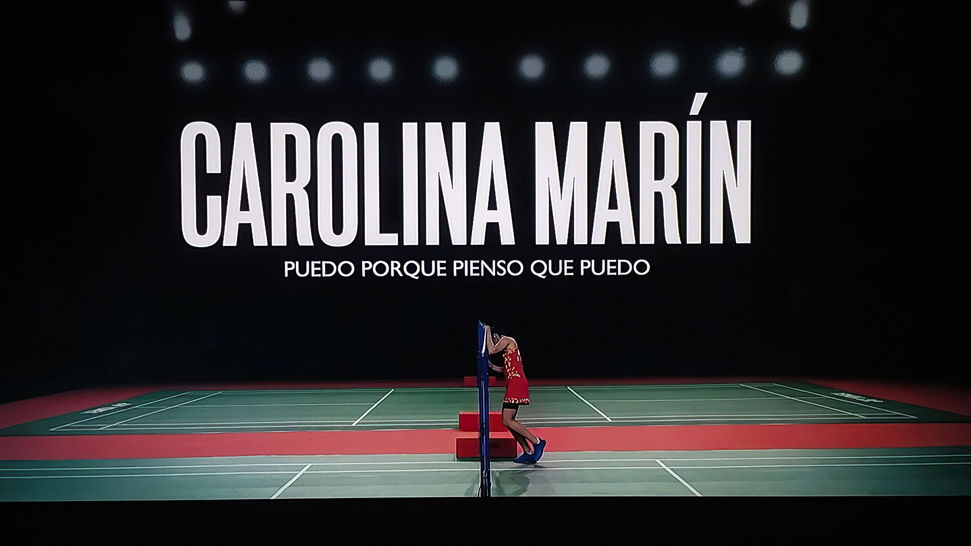 Backdrop for Carolina Marín: Puedo porque pienso que puedo