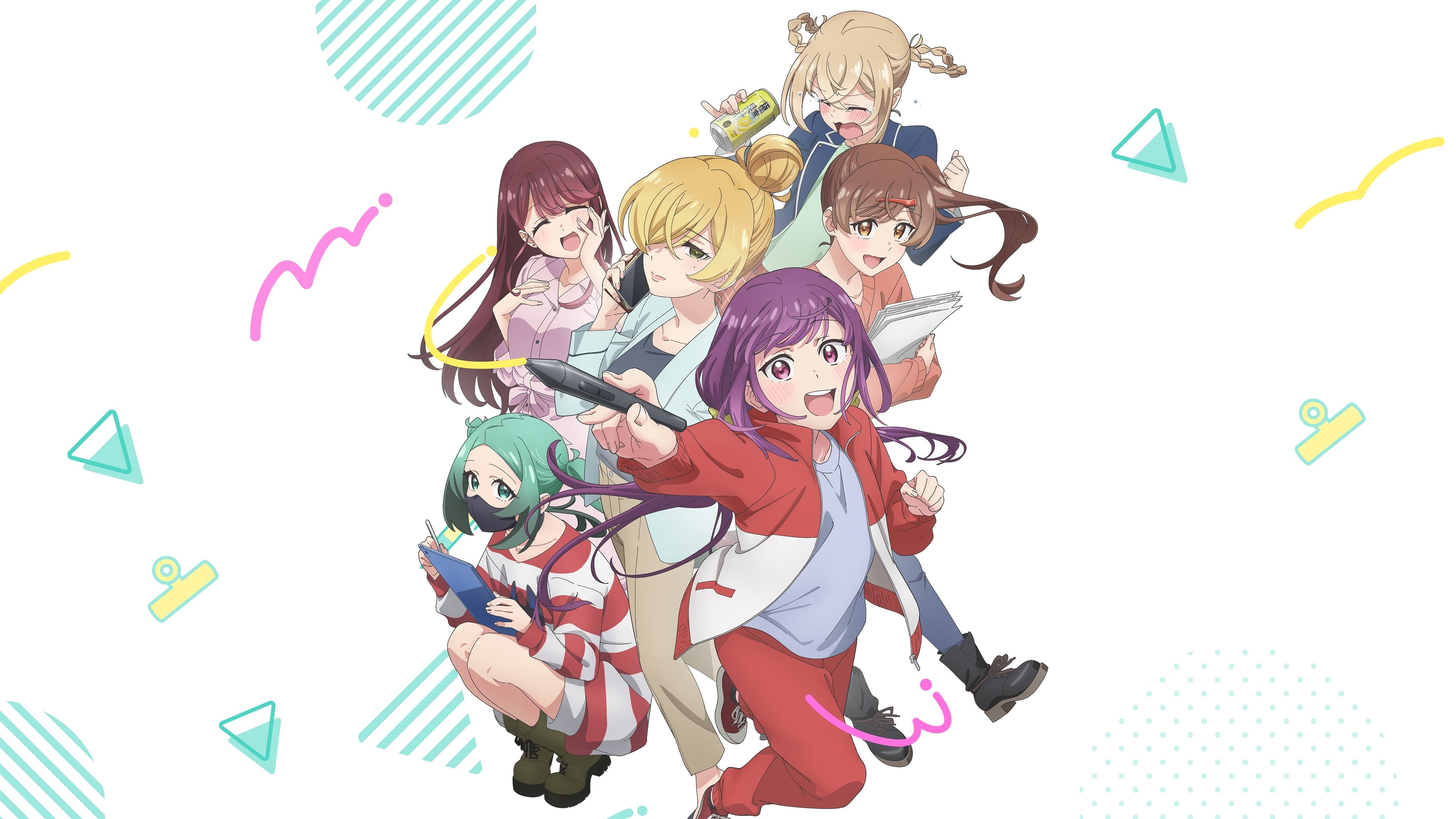 Backdrop for A Mangaka's Weirdly Wonderful Workplace