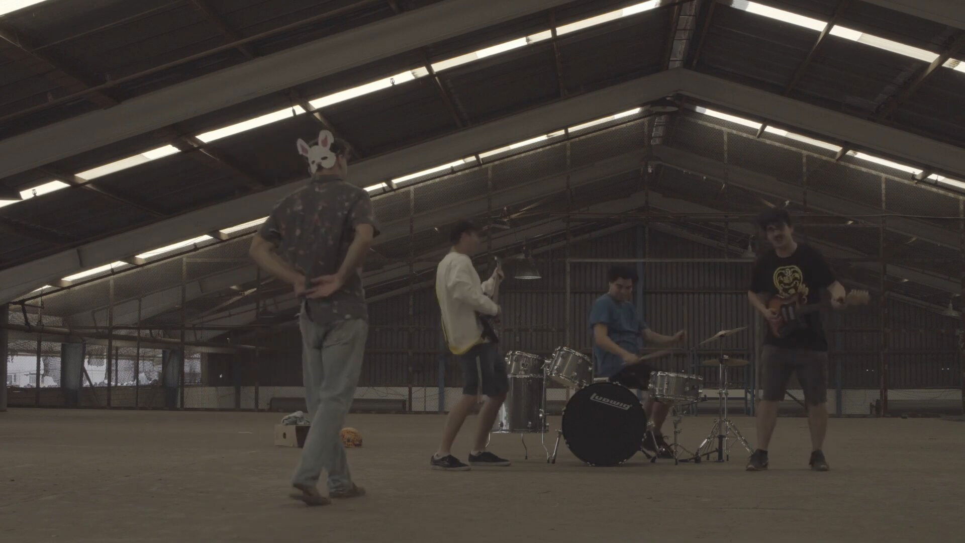 Backdrop for Battle of the Bands