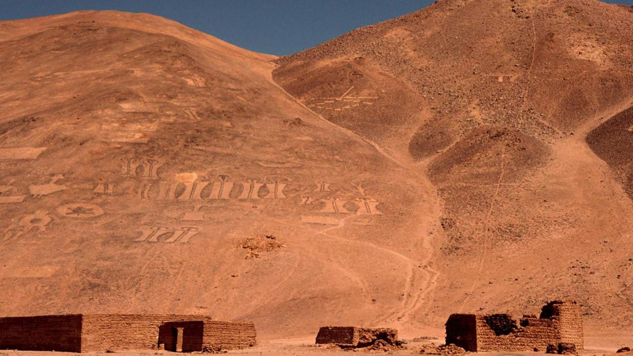 Backdrop for Mysteries from Above