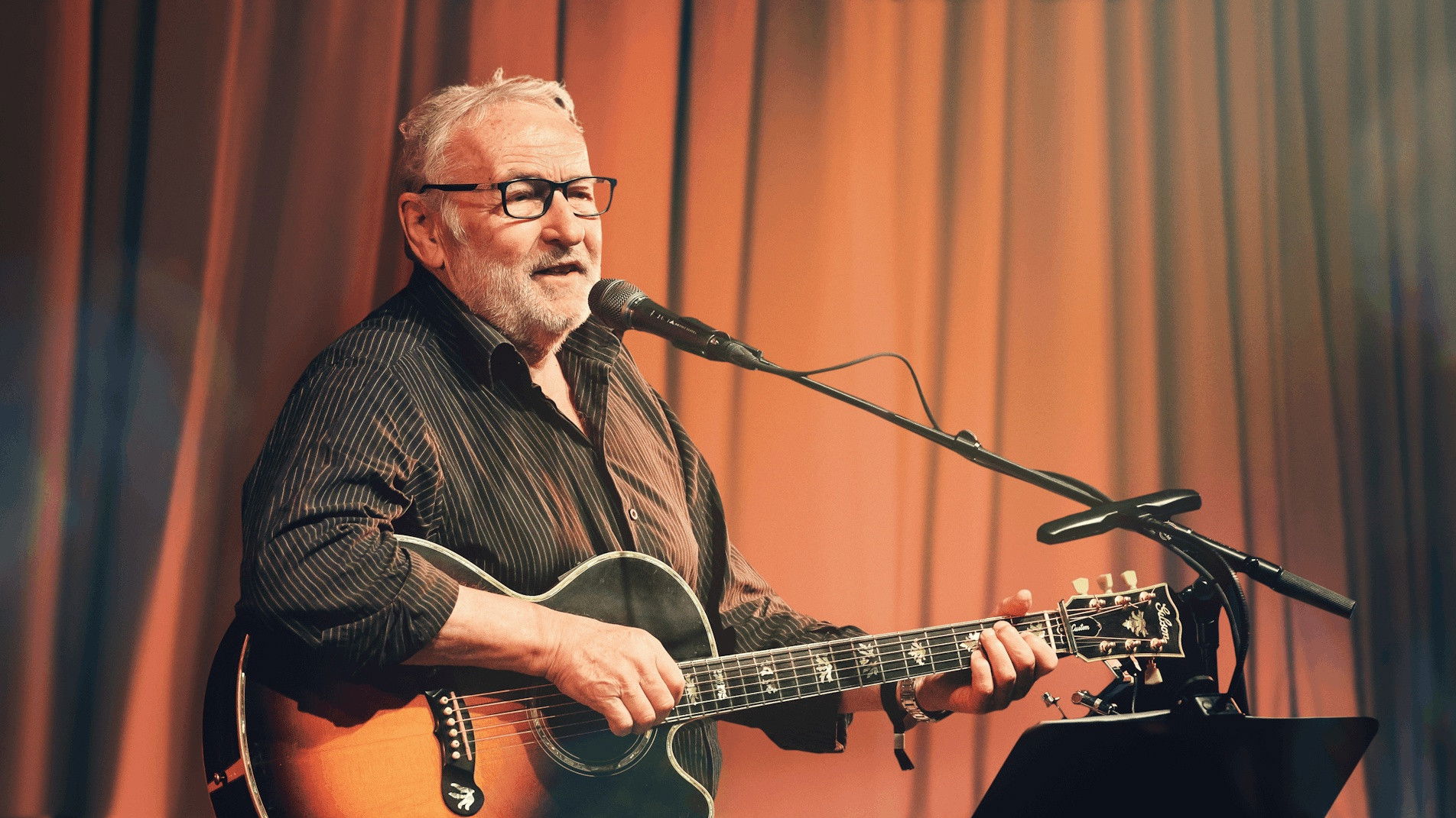 Backdrop for Niels Hausgaard 80 år