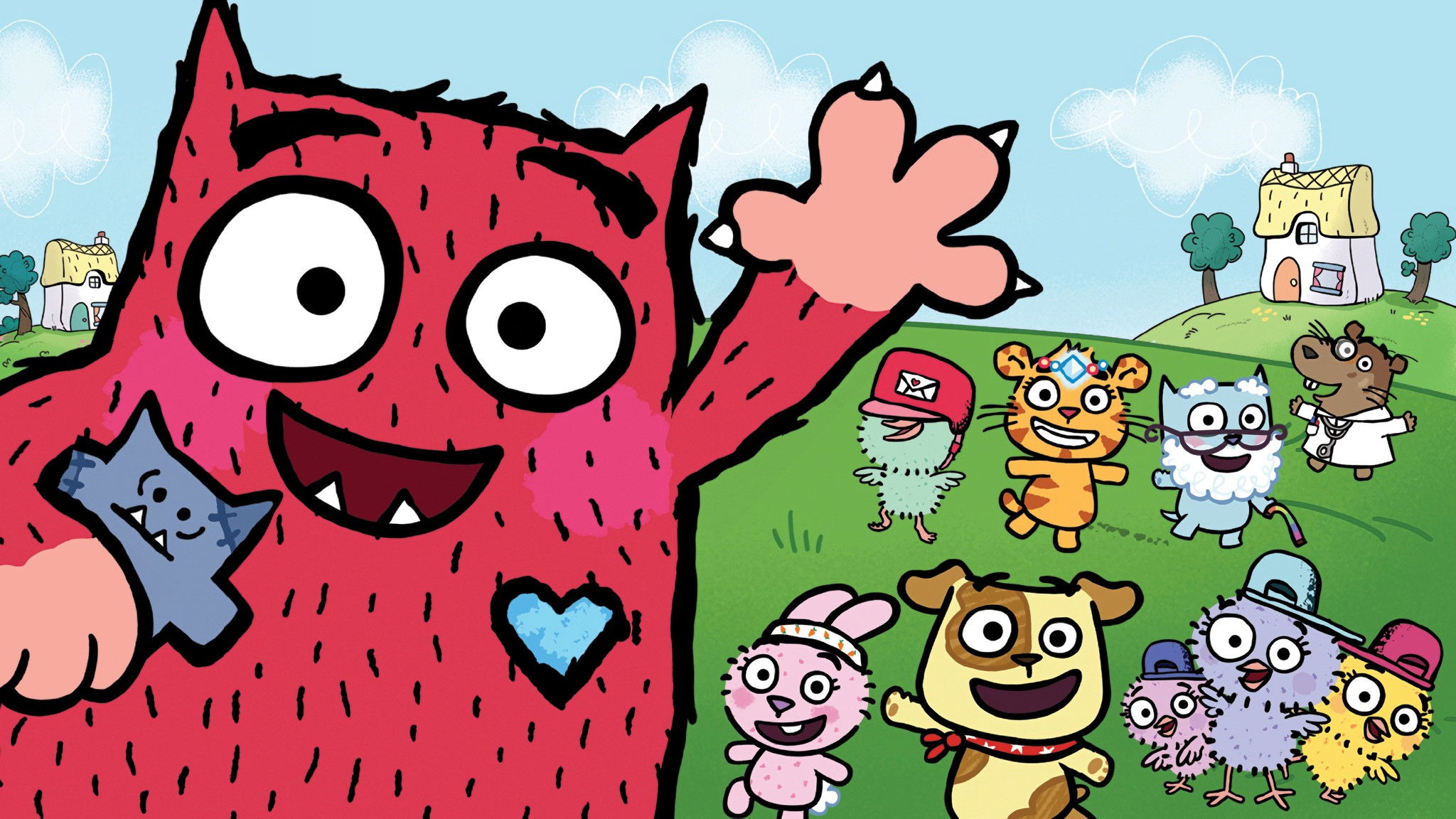 Backdrop for Love Monster