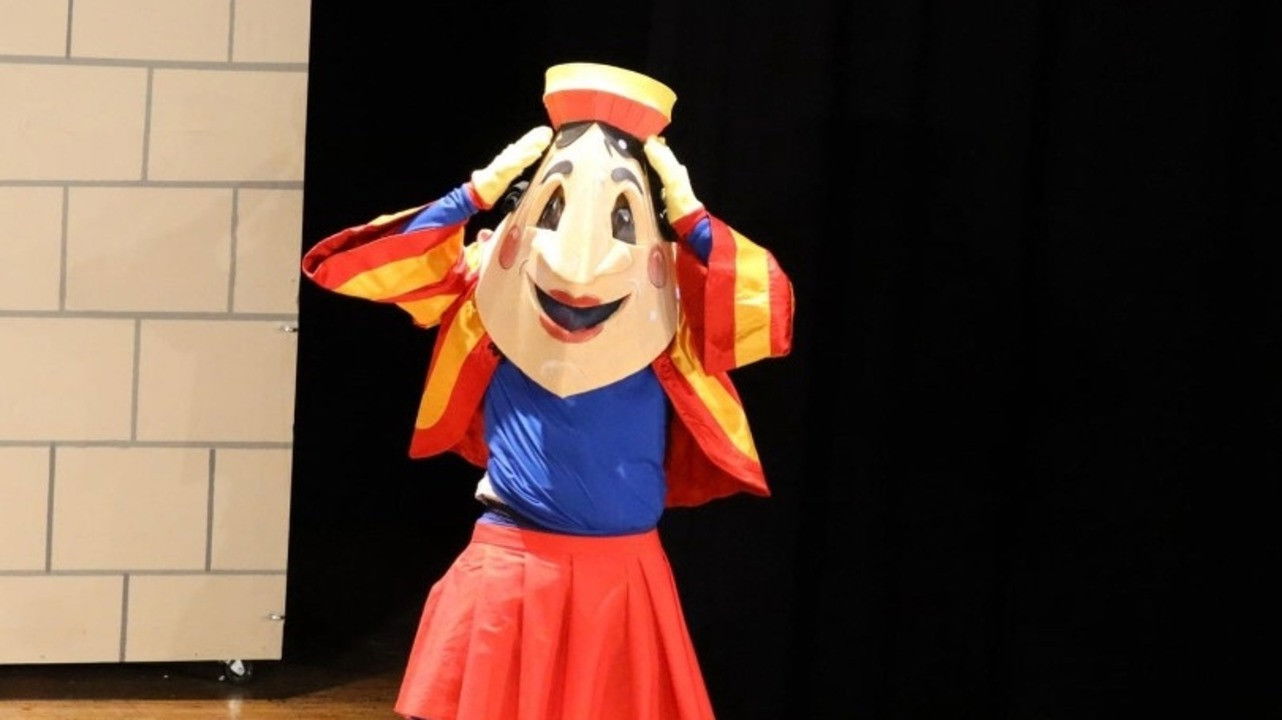 Backdrop for The Making of Rocky's Musical