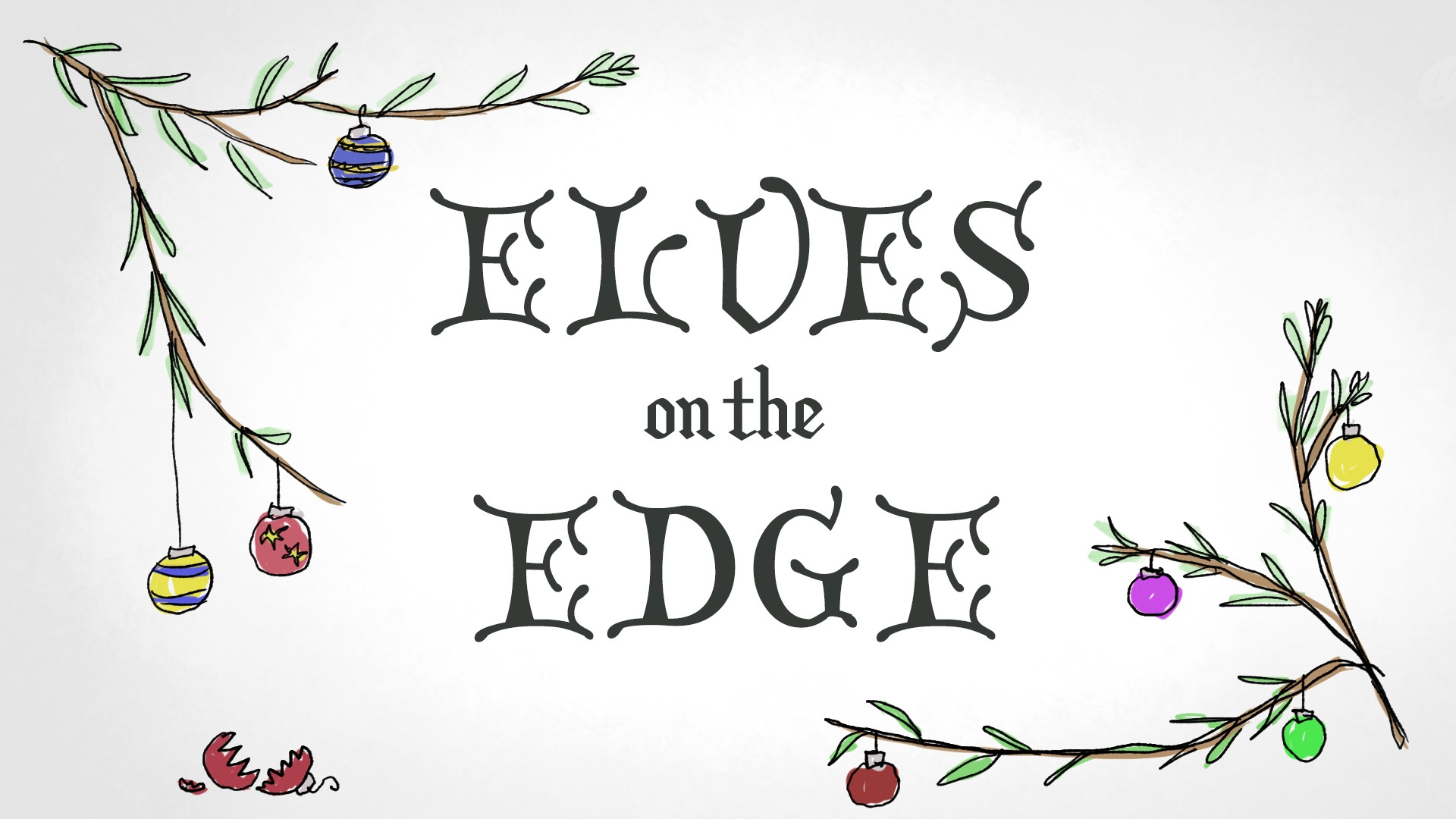 Backdrop for Elves on the Edge