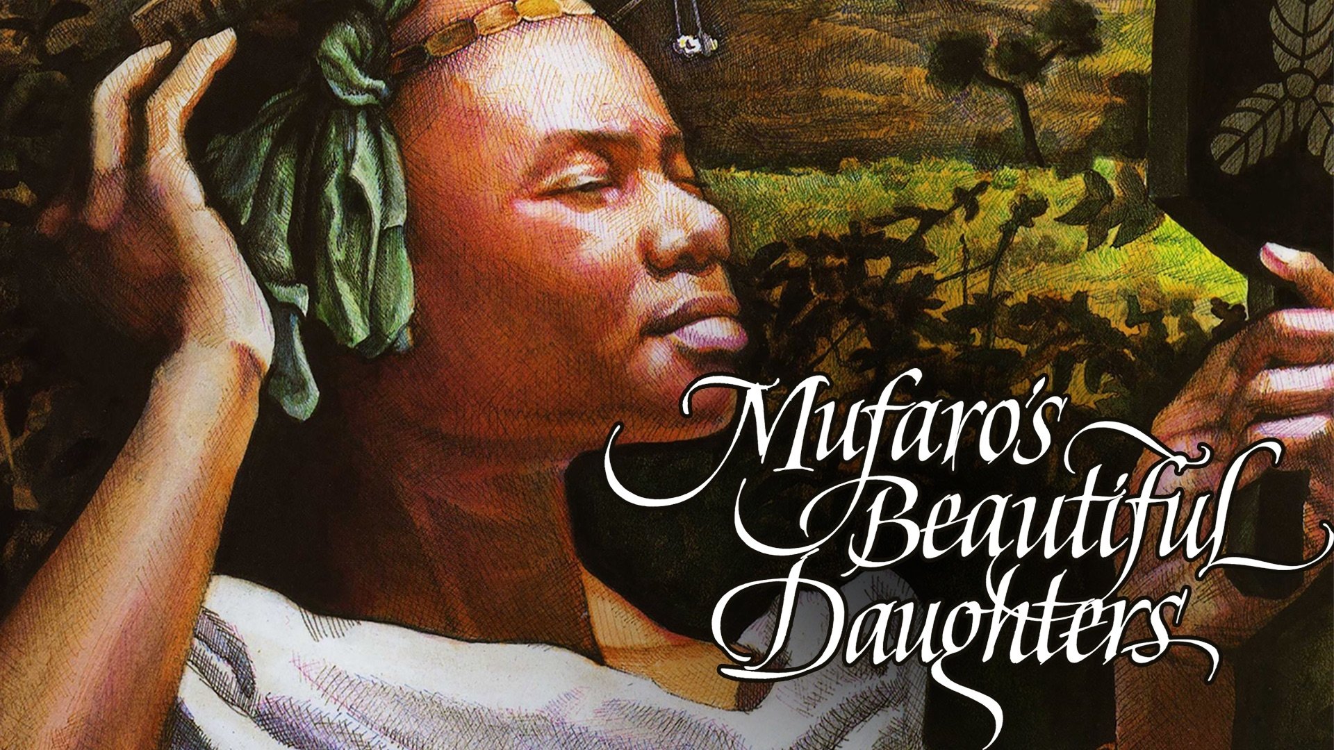 Backdrop for Mufaro's Beautiful Daughters: An African Tale