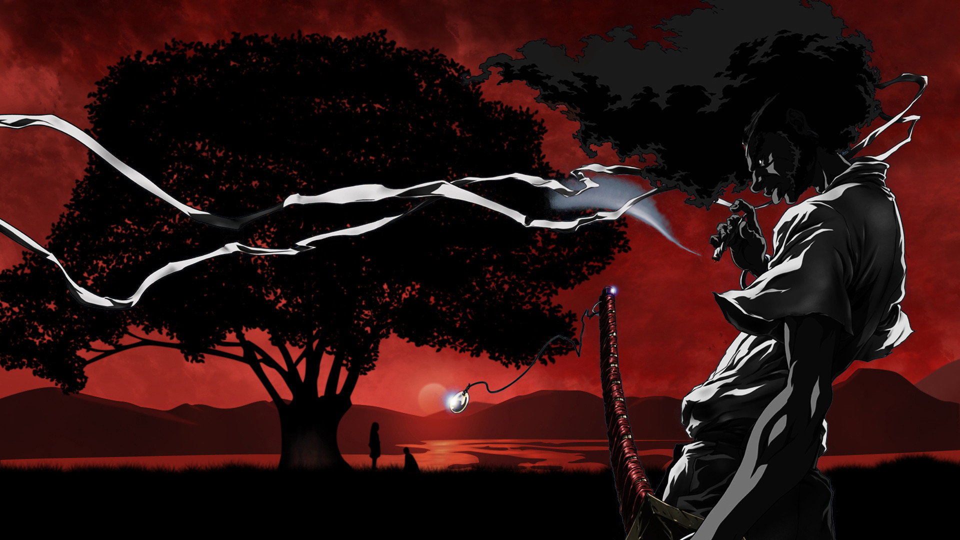 Backdrop for Afro Samurai