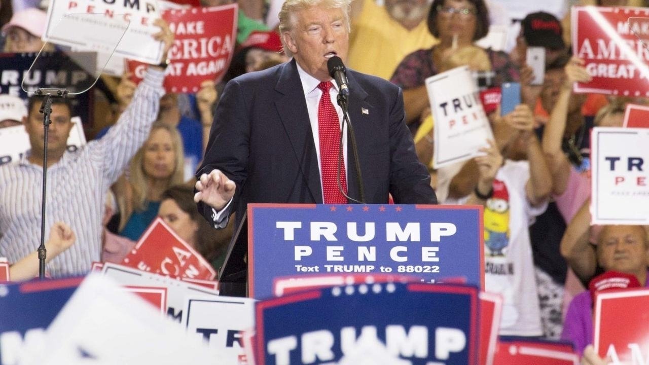 Backdrop for Trumped: Inside the Greatest Political Upset of All Time