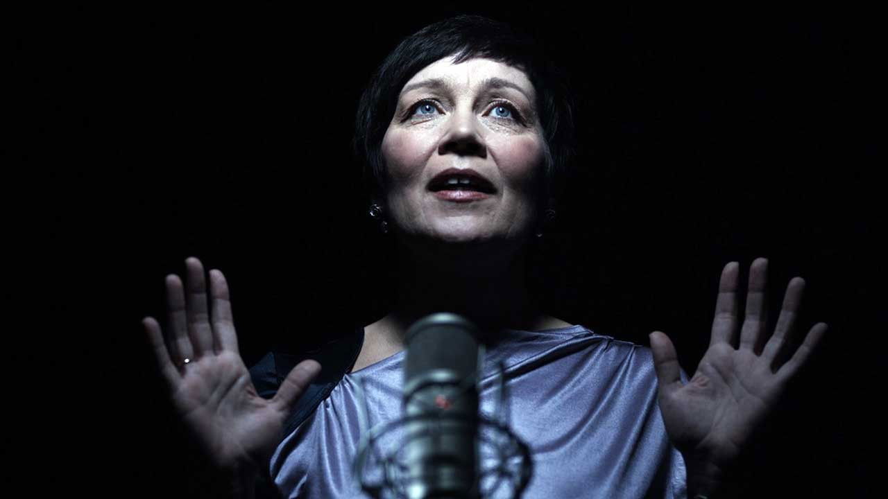 Backdrop for Messenger Knocks Three Times