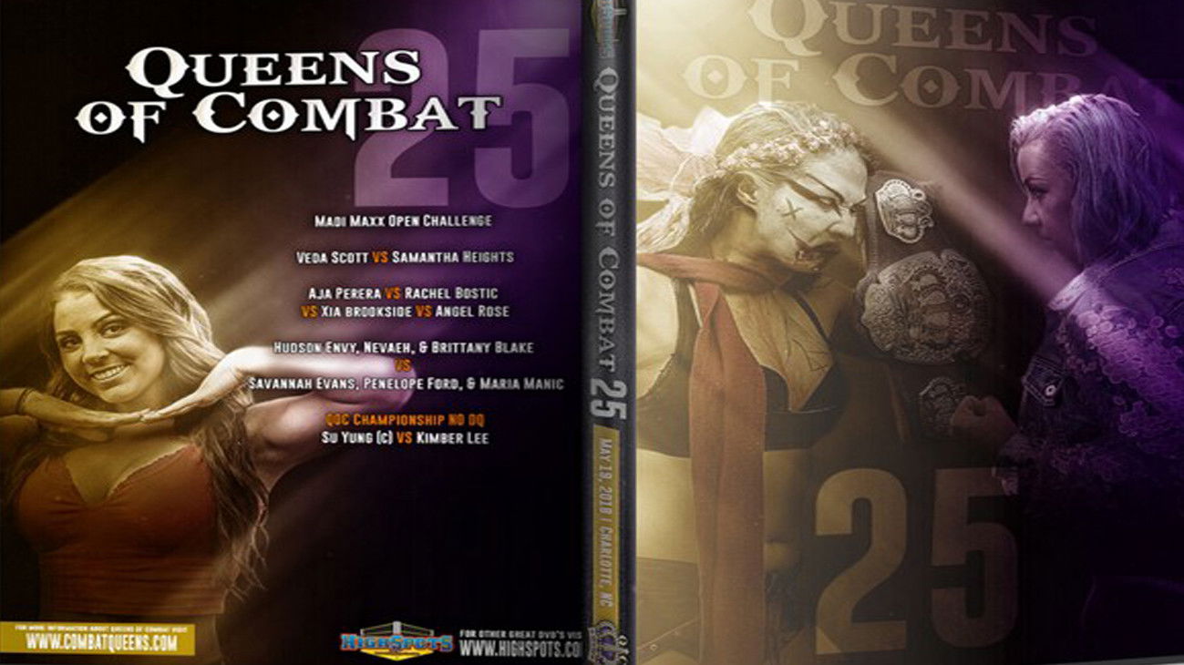 Backdrop for Queens Of Combat QOC 25