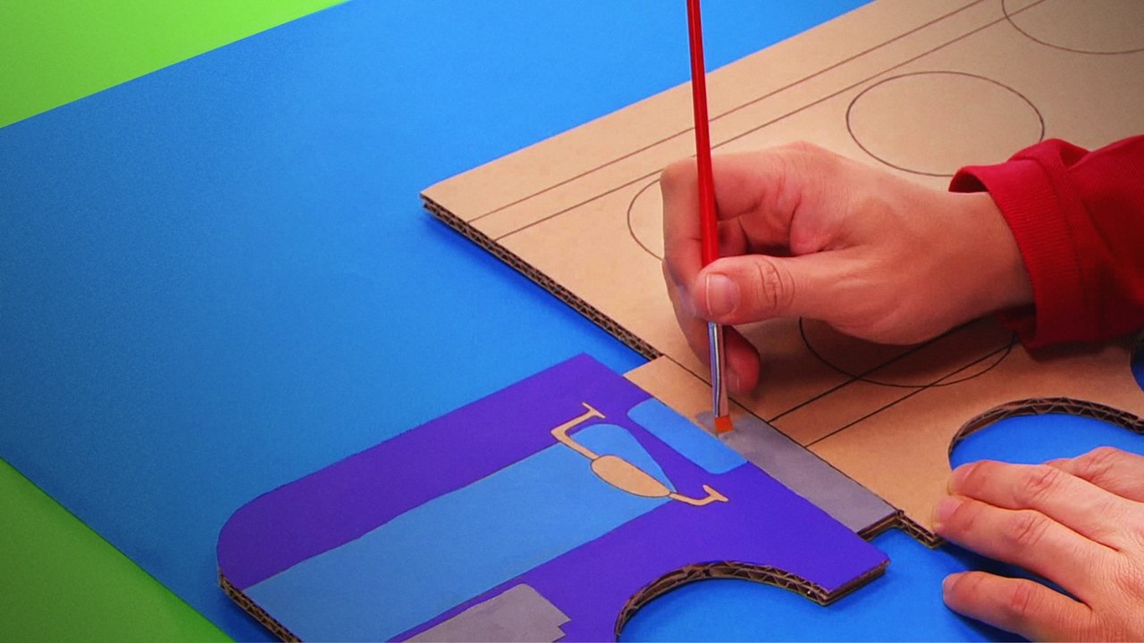 Backdrop for Art Attack