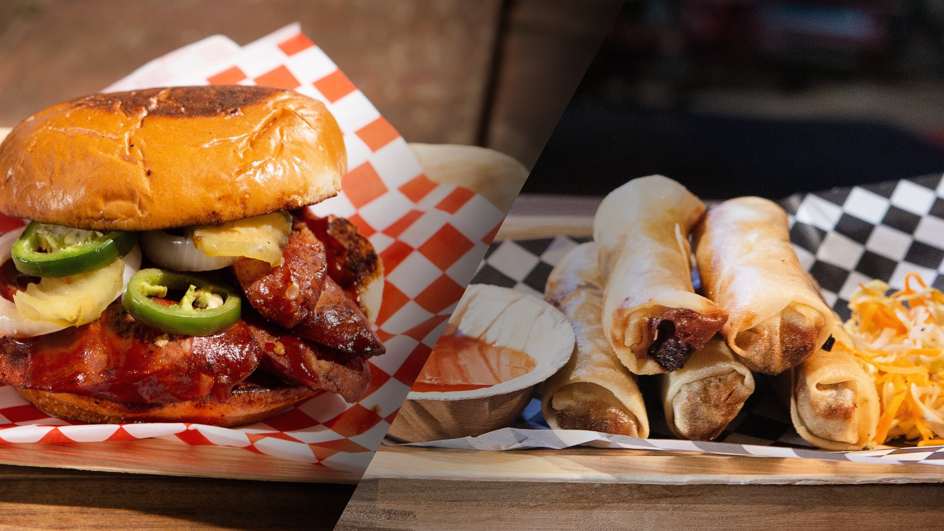 Backdrop for Food Truck Face Off