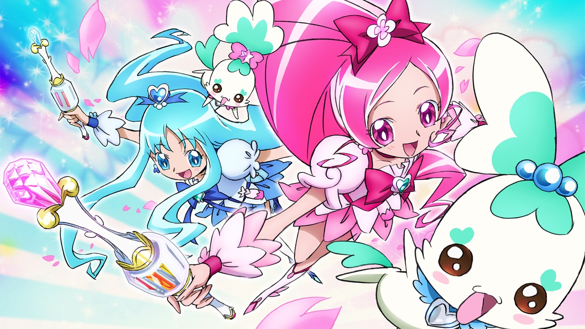 Backdrop for HeartCatch PreCure!