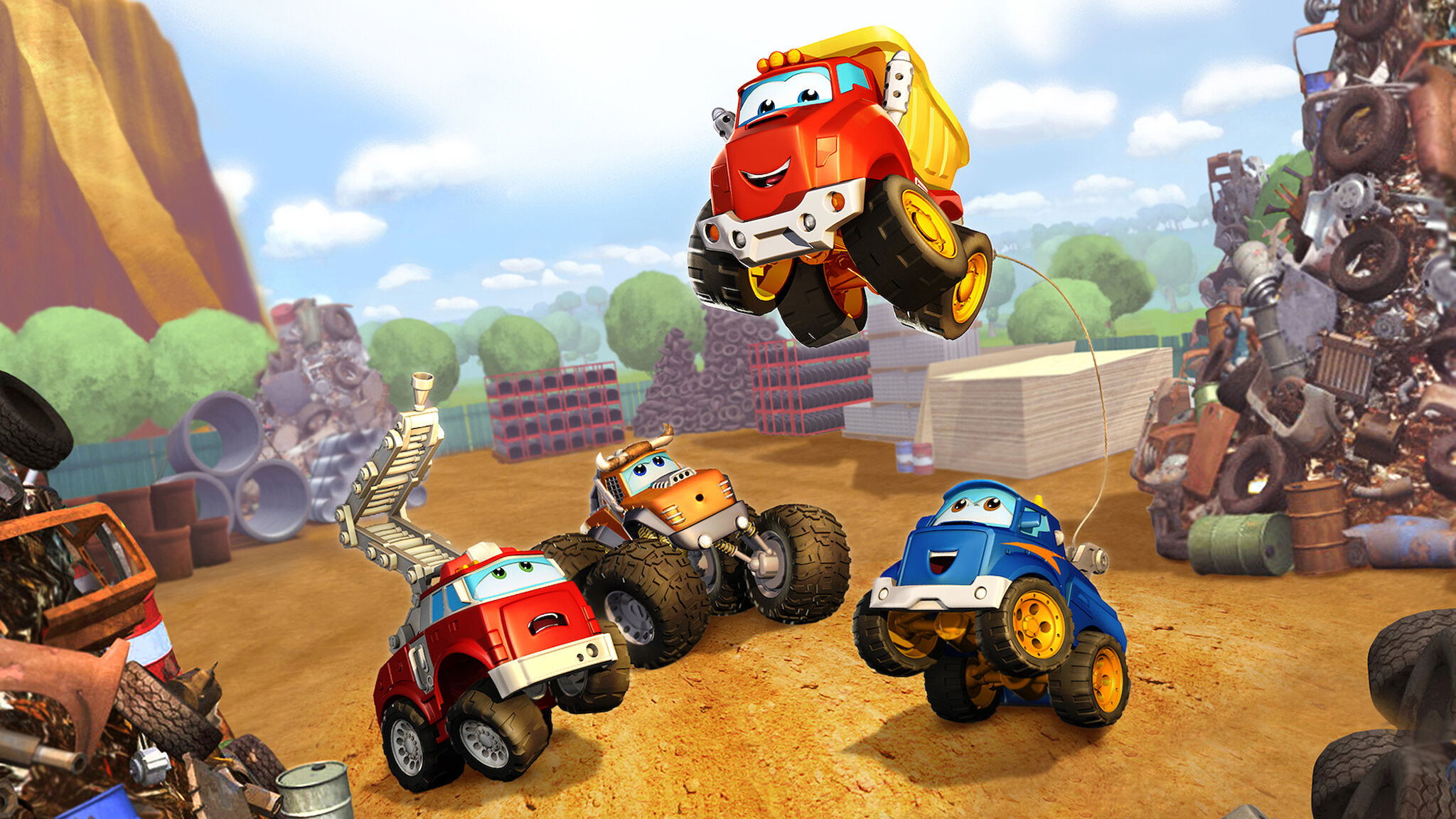 Backdrop for The Adventures of Chuck and Friends