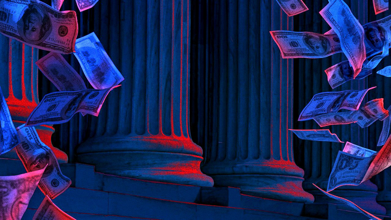 Backdrop for Blood & Money