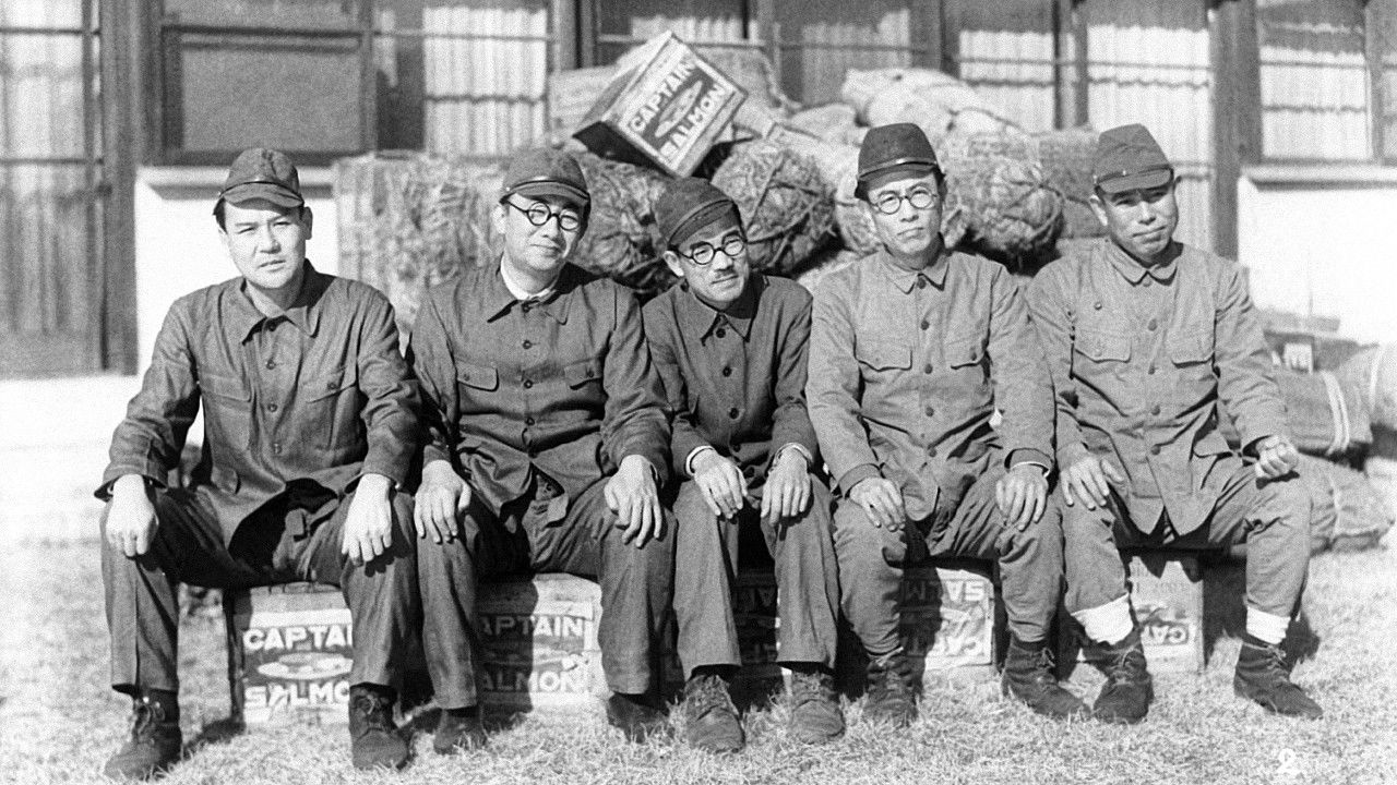 Backdrop for Five Tokyo Men