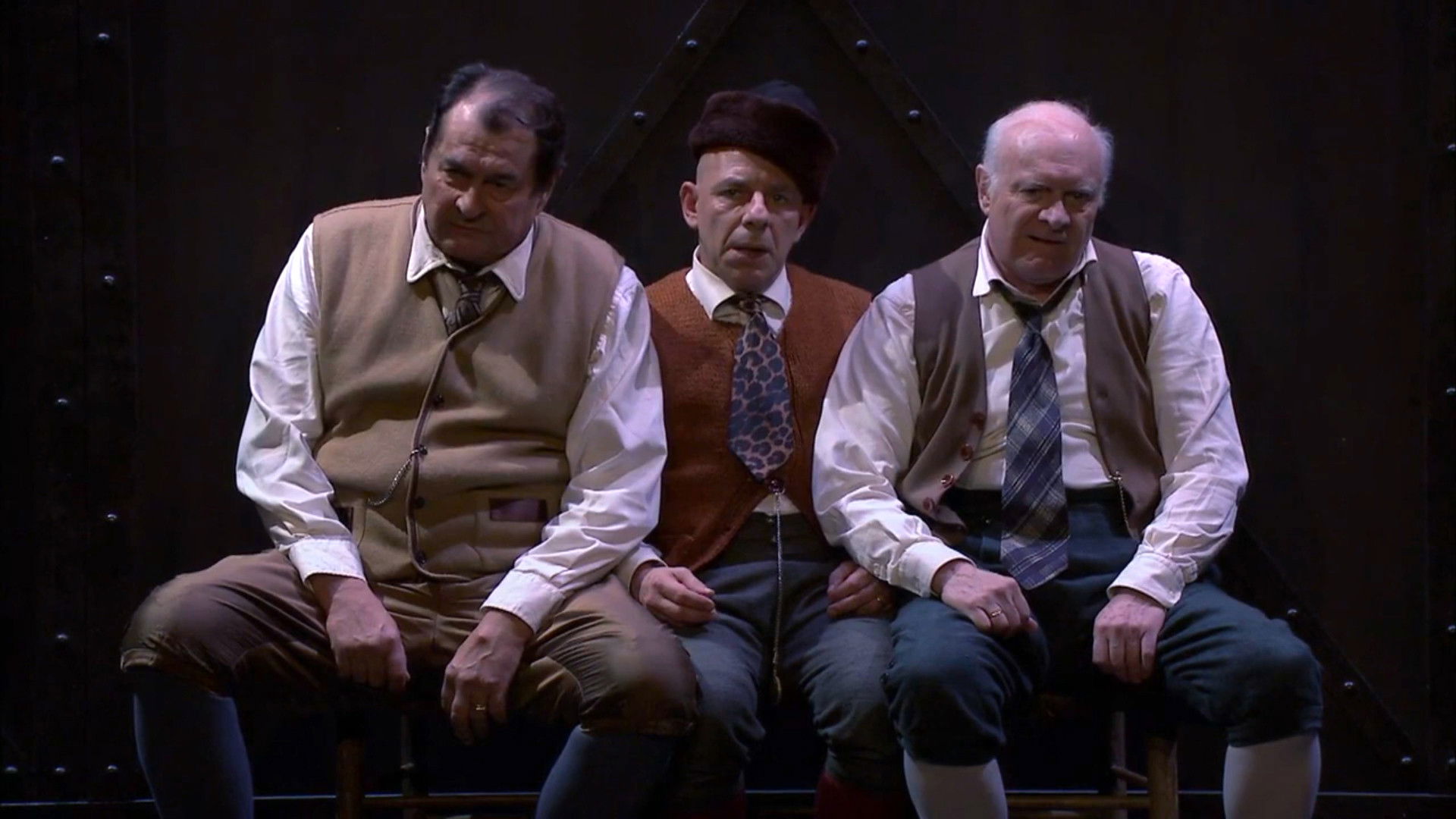 Backdrop for Les rustres